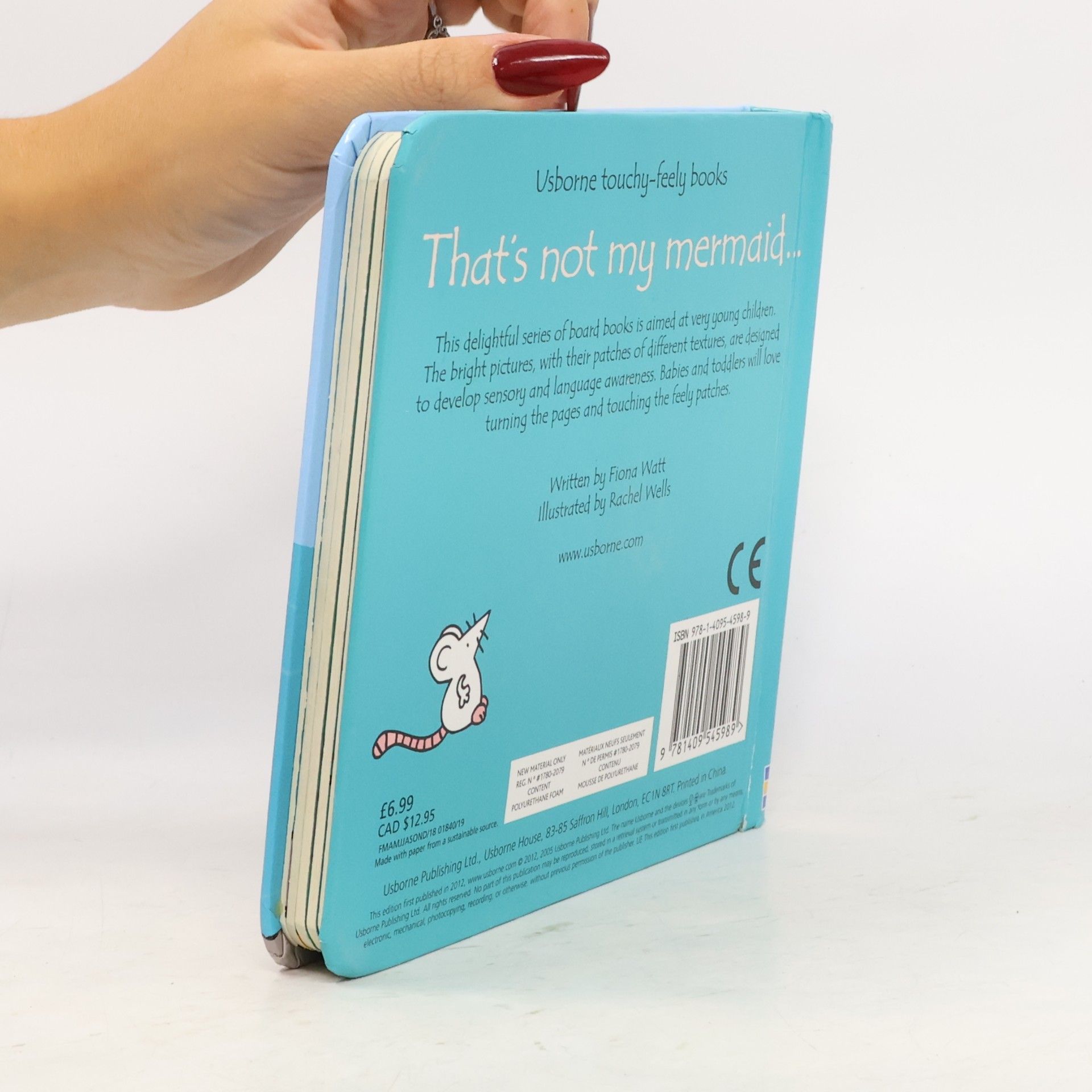 Fiona Watt Usborne Touchy-Feely Books: That's Not My Mermaid