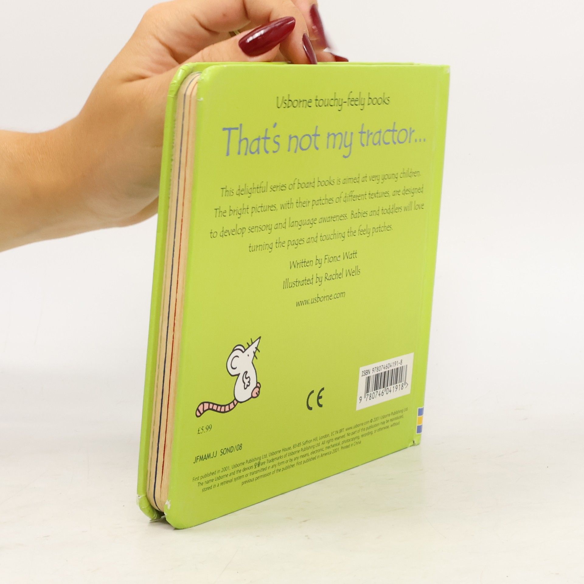 Fiona Watt Usborne Touchy-Feely Books: That's Not My Tractor...