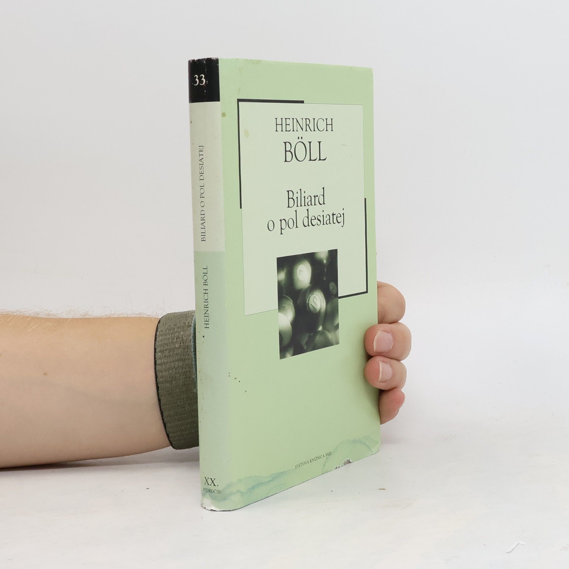 Heinrich Böll Svetová knižnica SME - 33: Biliard o pol desiatej