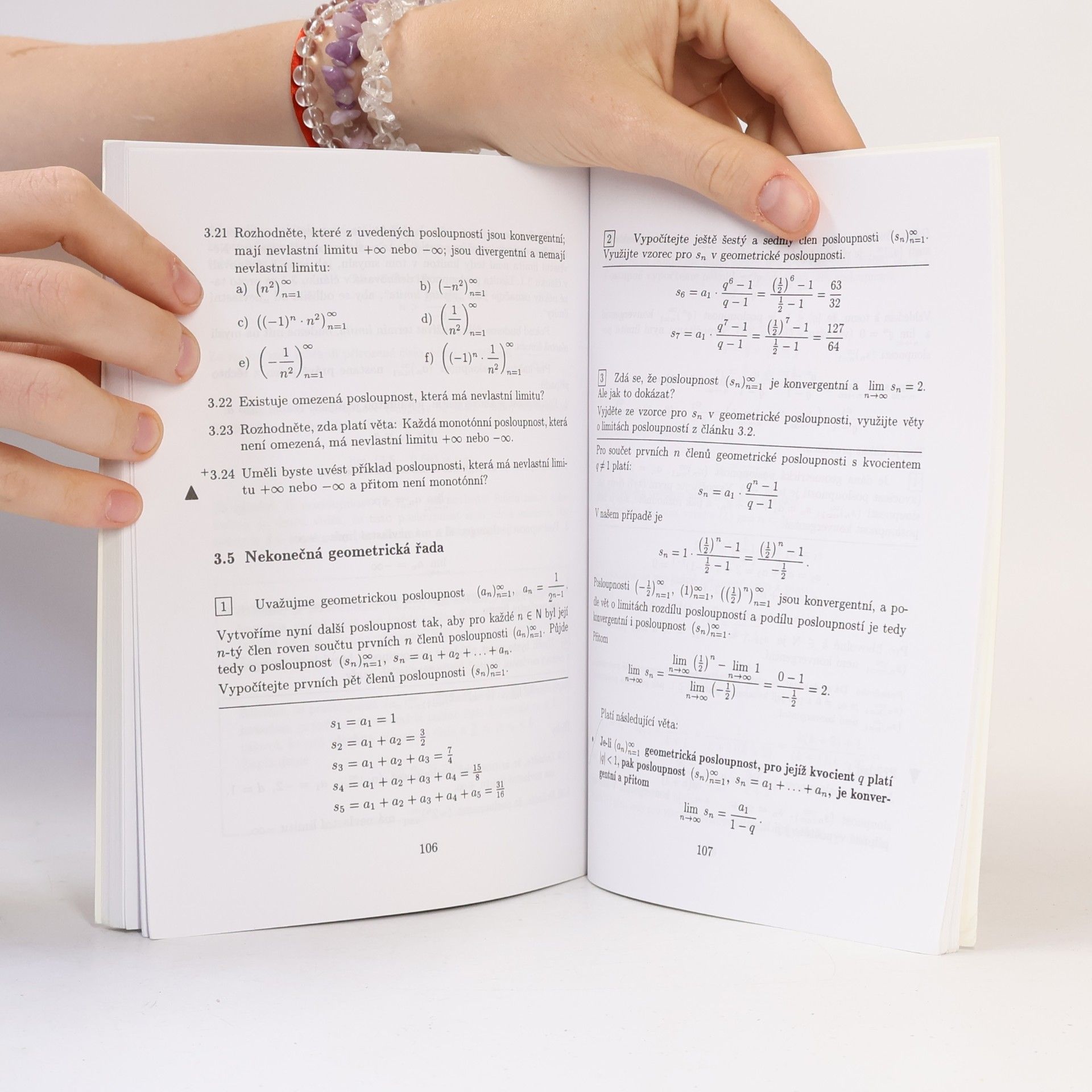 Oldřich Odvárko Matematika pro gymnázia. Posloupnosti a řady