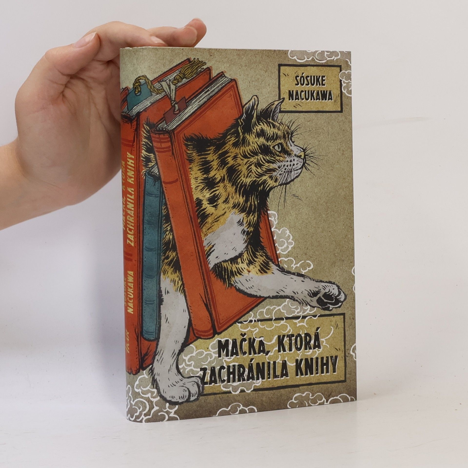 Sōsuke Natsukawa Mačka, ktorá zachránila knihy