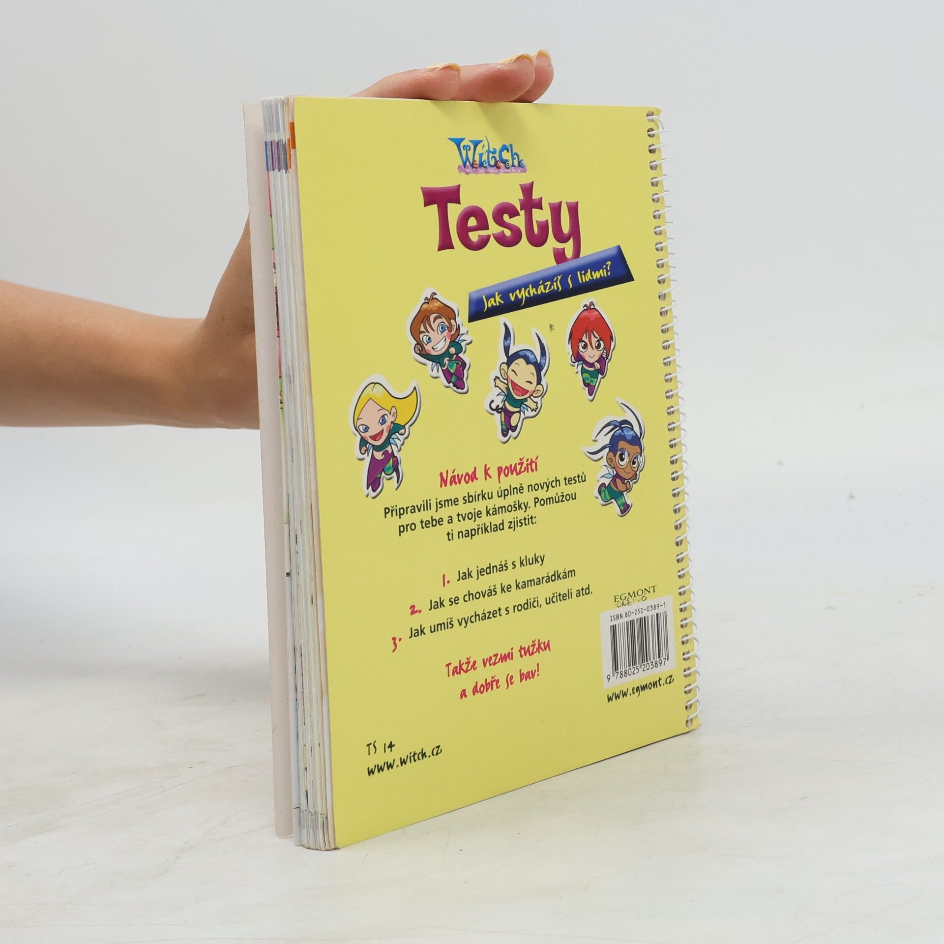 Paola Mulazzi W.I.T.C.H. - Testy - Jak vycházíš s lidmi?