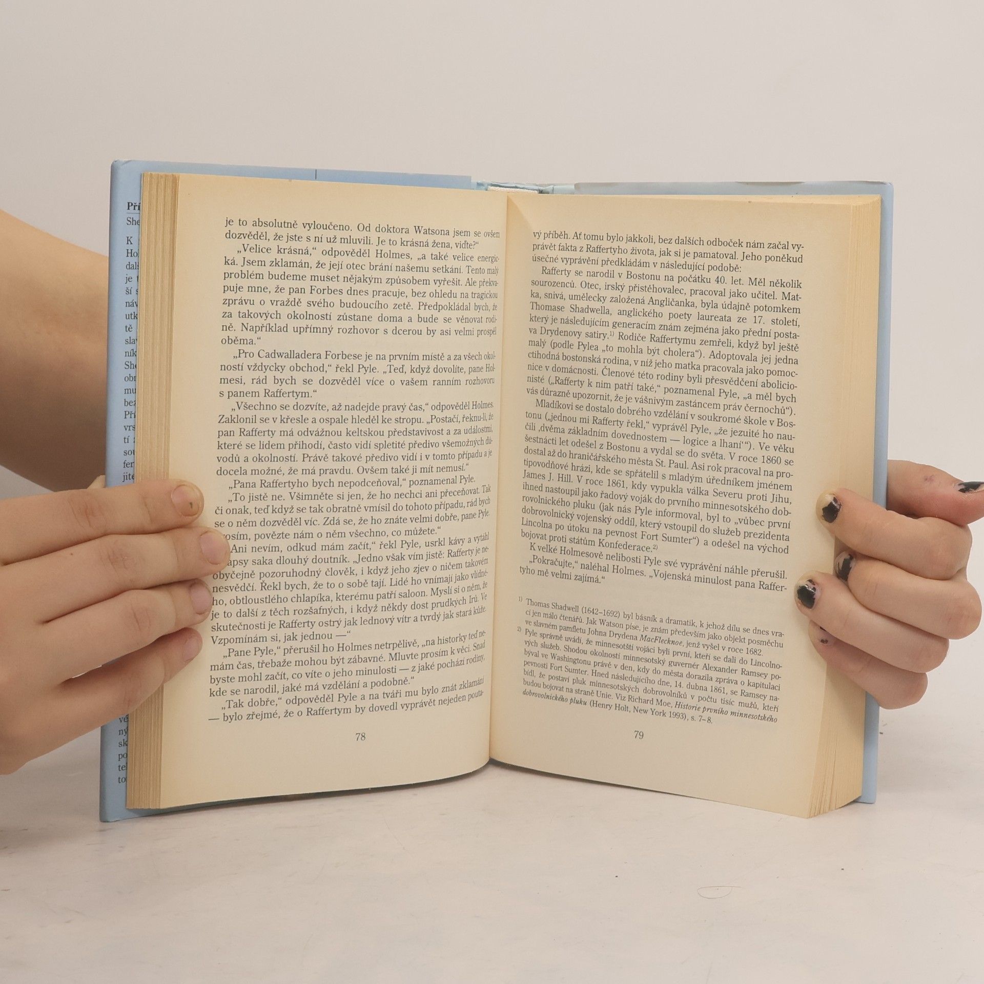 Larry Millett Sherlock Holmes a vraždy v ledovém paláci