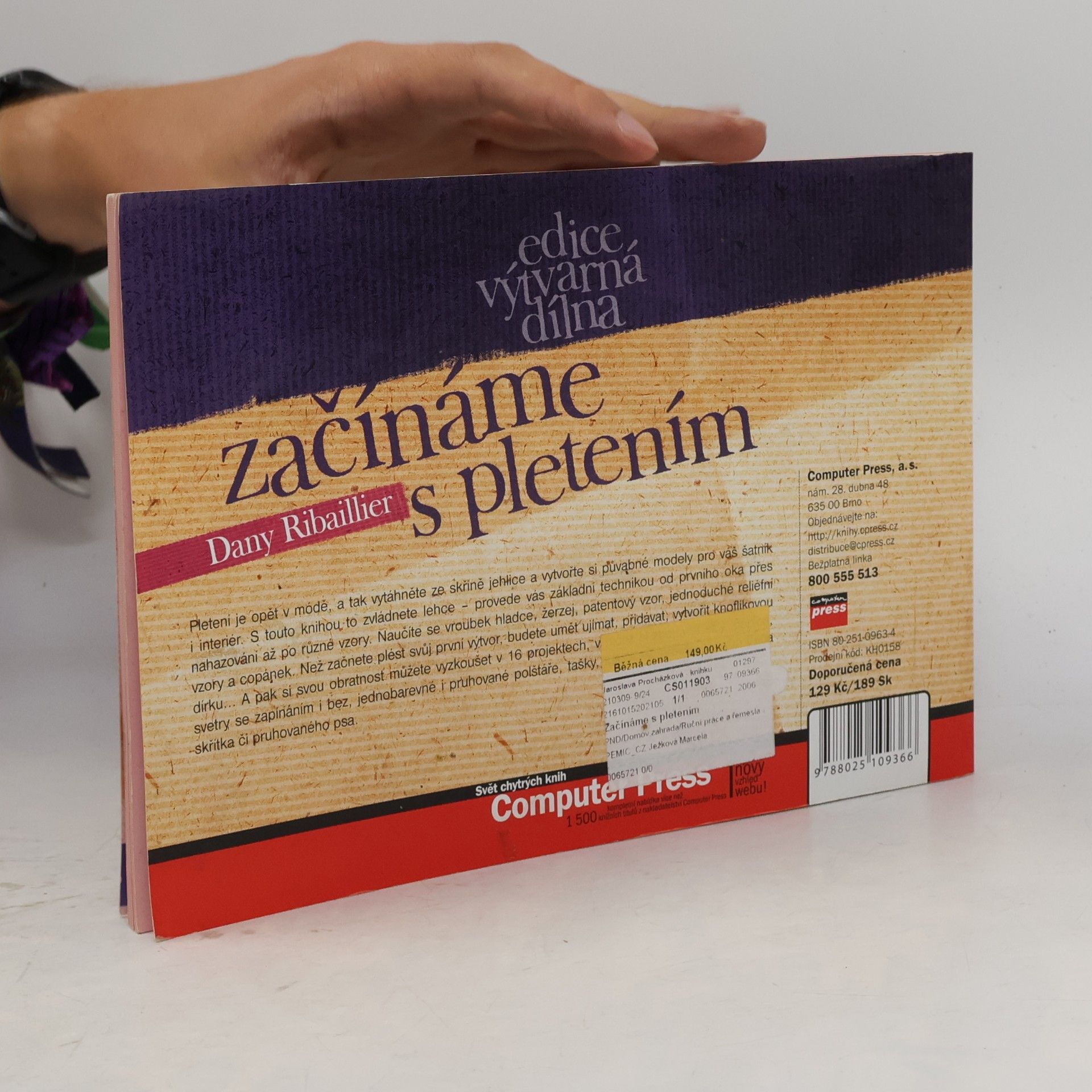Dany Ribaillier Začínáme s pletením
