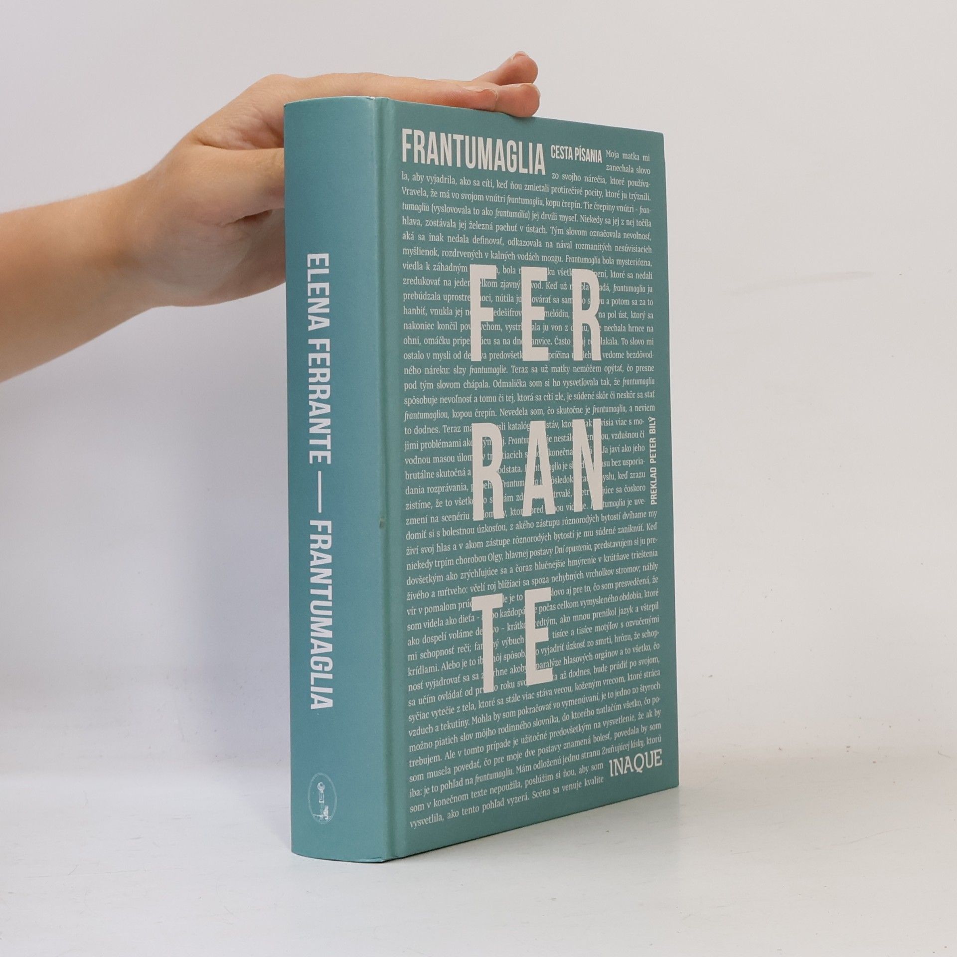 Elena Ferrante Frantumaglia