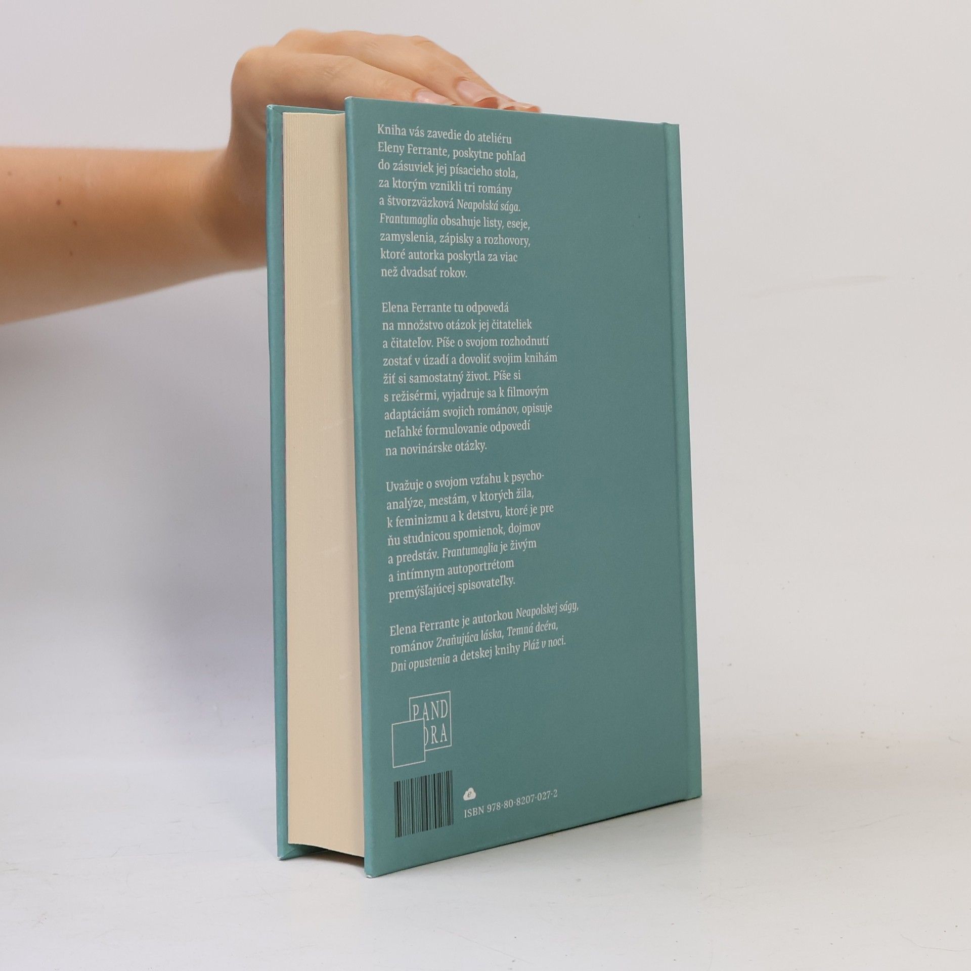 Elena Ferrante Frantumaglia
