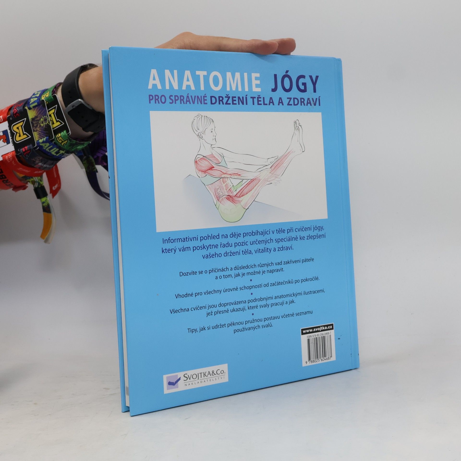 Nicky Jenkins Anatomie jógy pro správné držení těla a zdraví