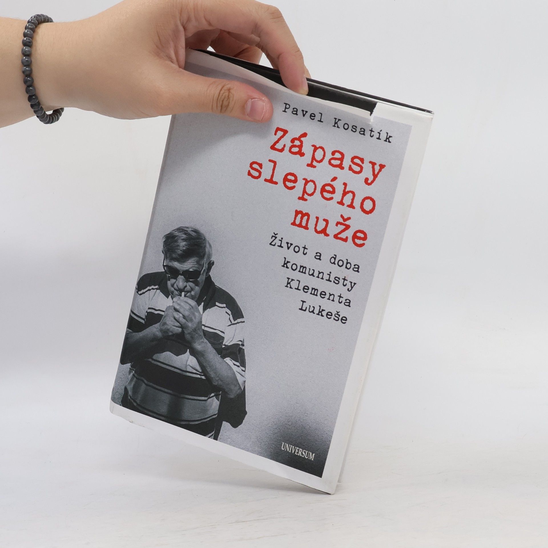 Pavel Kosatík Zápasy slepého muže : život a doba komunisty Klementa Lukeše