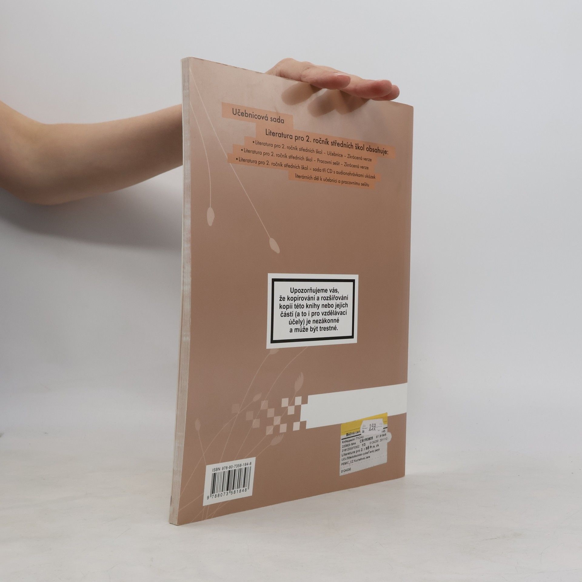 Kolektiv autorů Literatura pro 2. ročník středních škol : zkrácená verze. Pracovní sešit
