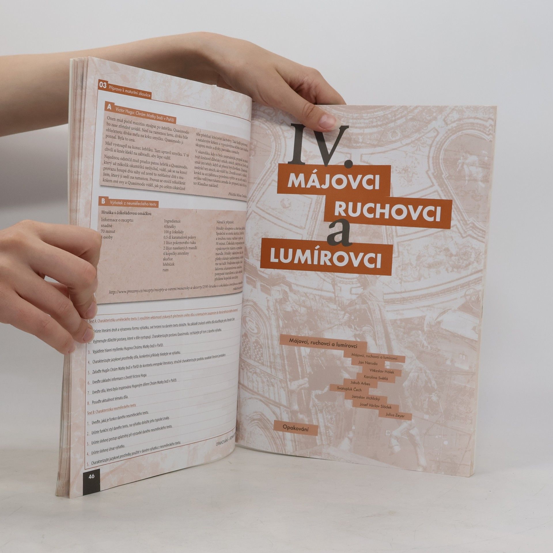 Kolektiv autorů Literatura pro 2. ročník středních škol : zkrácená verze. Pracovní sešit
