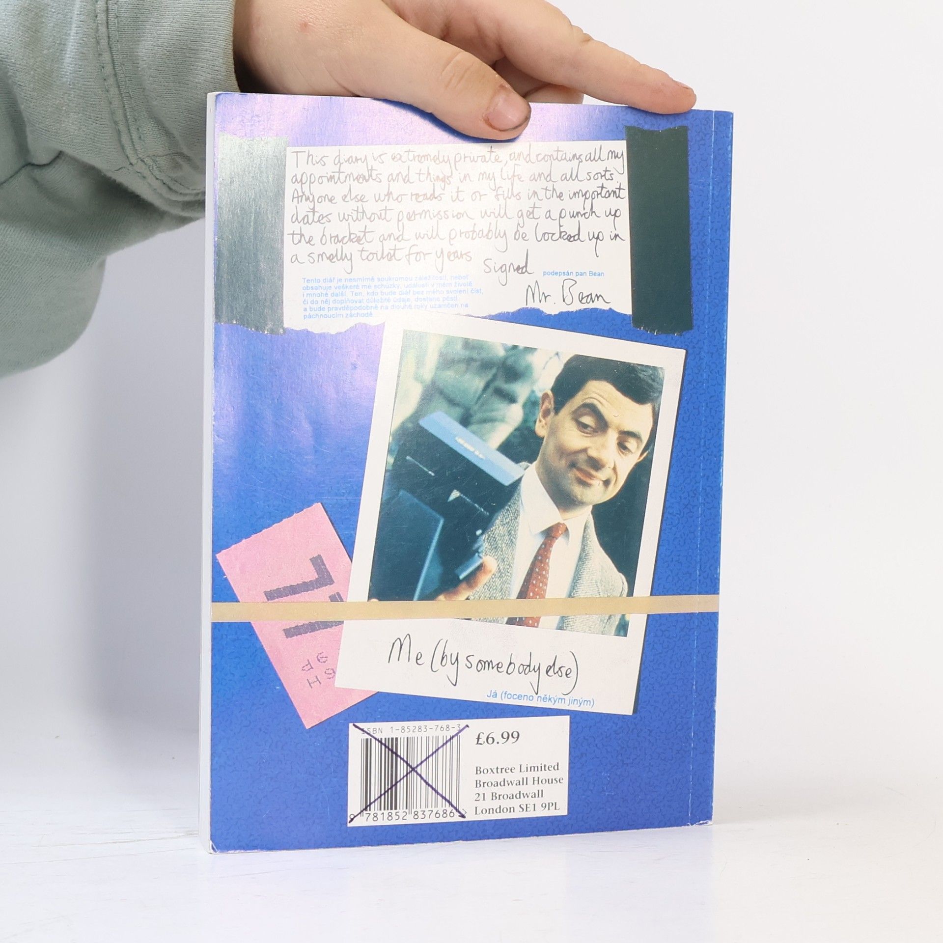 Rowan Atkinson Mr. Bean's Diary = Diář Mr. Beana