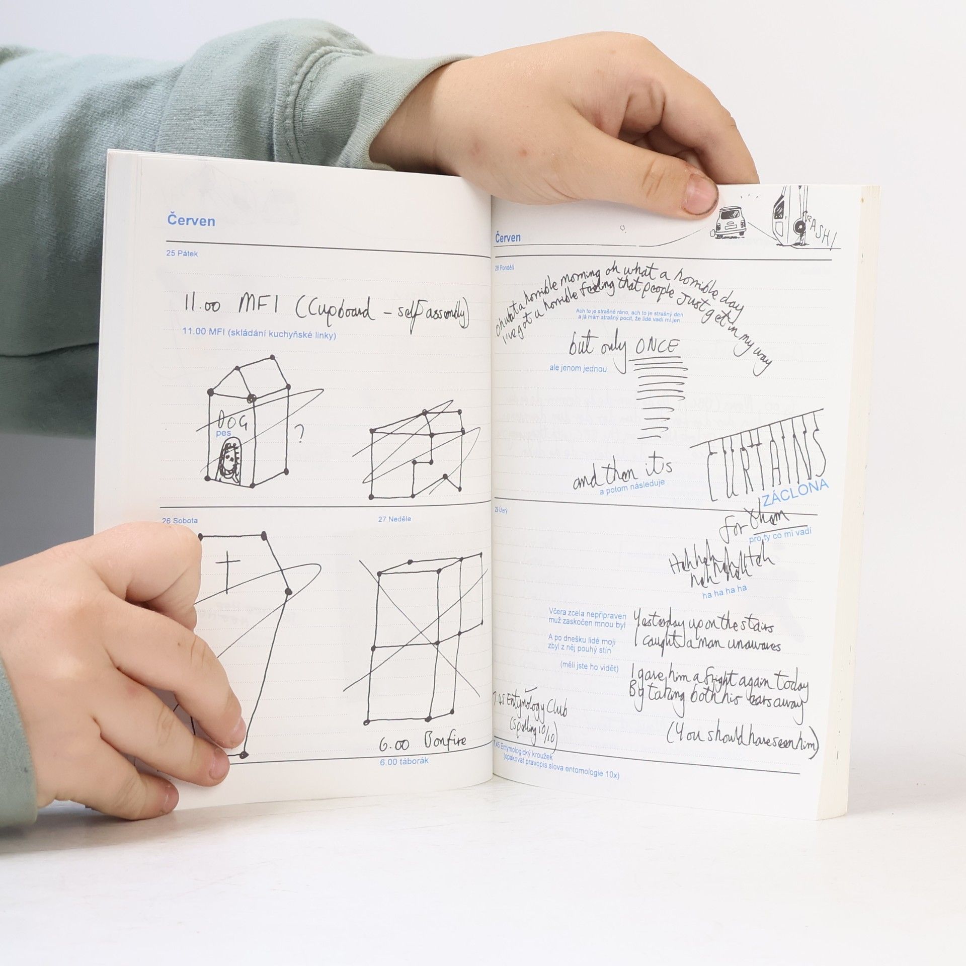 Rowan Atkinson Mr. Bean's Diary = Diář Mr. Beana