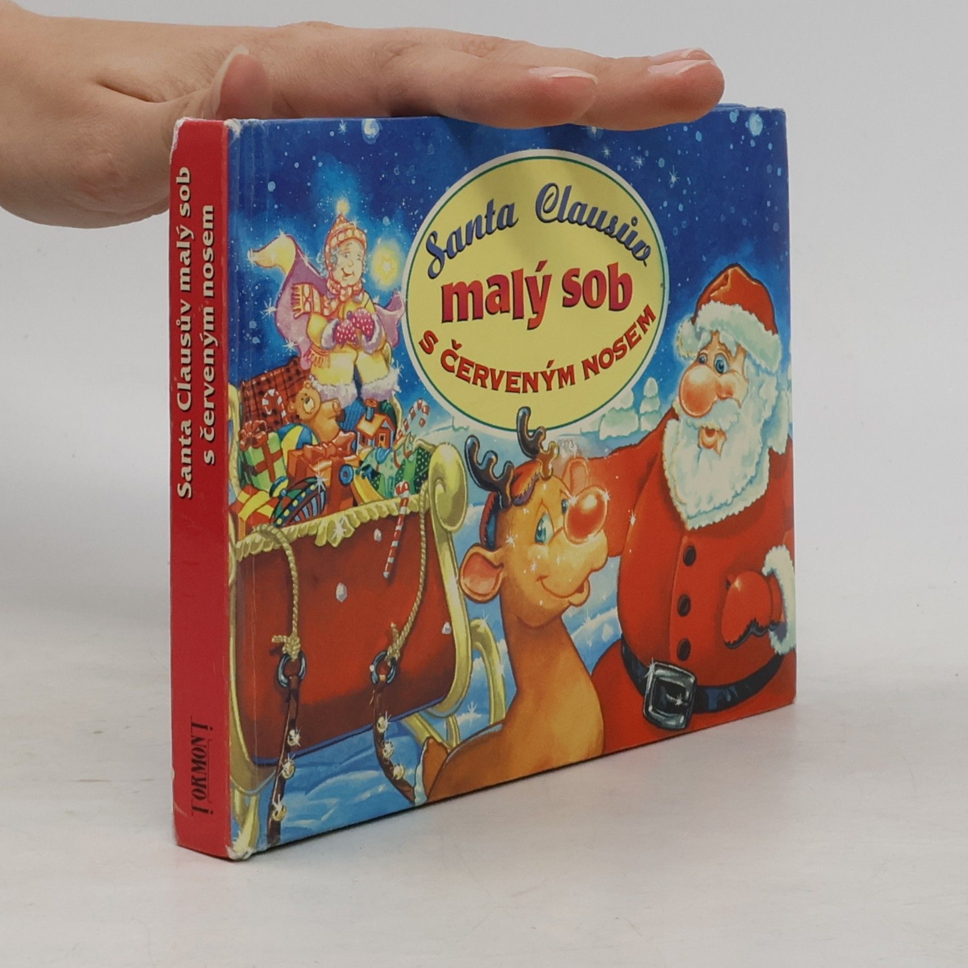 Dominique Chauveau Santa Clausův malý sob s červeným nosem