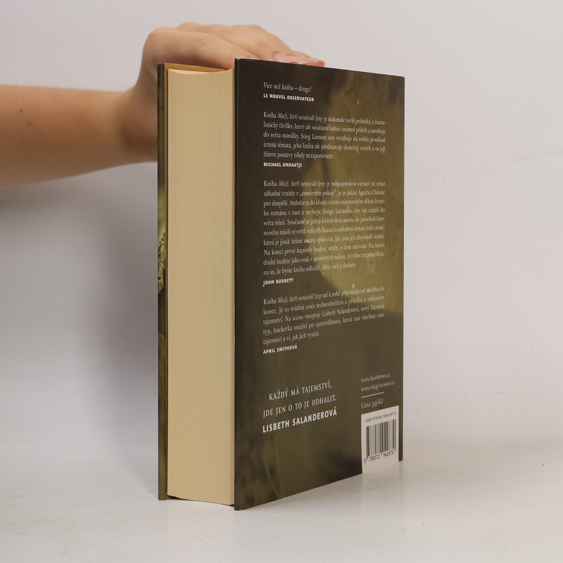 Stieg Larsson Muži, kteří nenávidí ženy