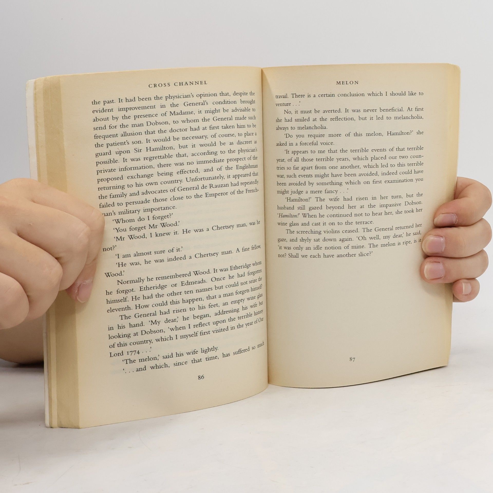Julian Barnes Cross channel
