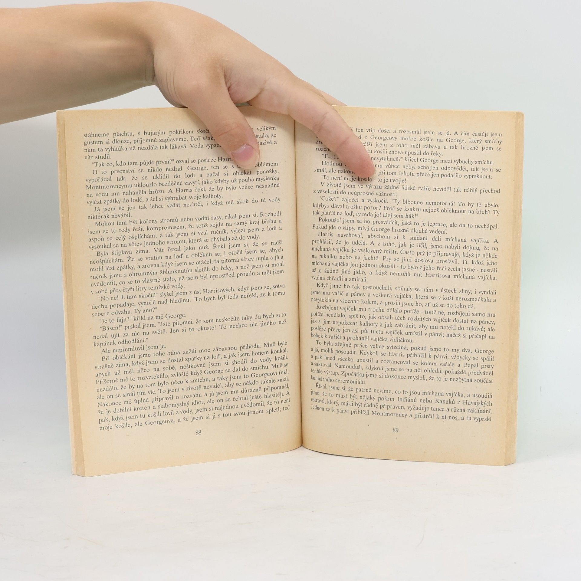 Jerome K. Jerome Tři muži ve člunu