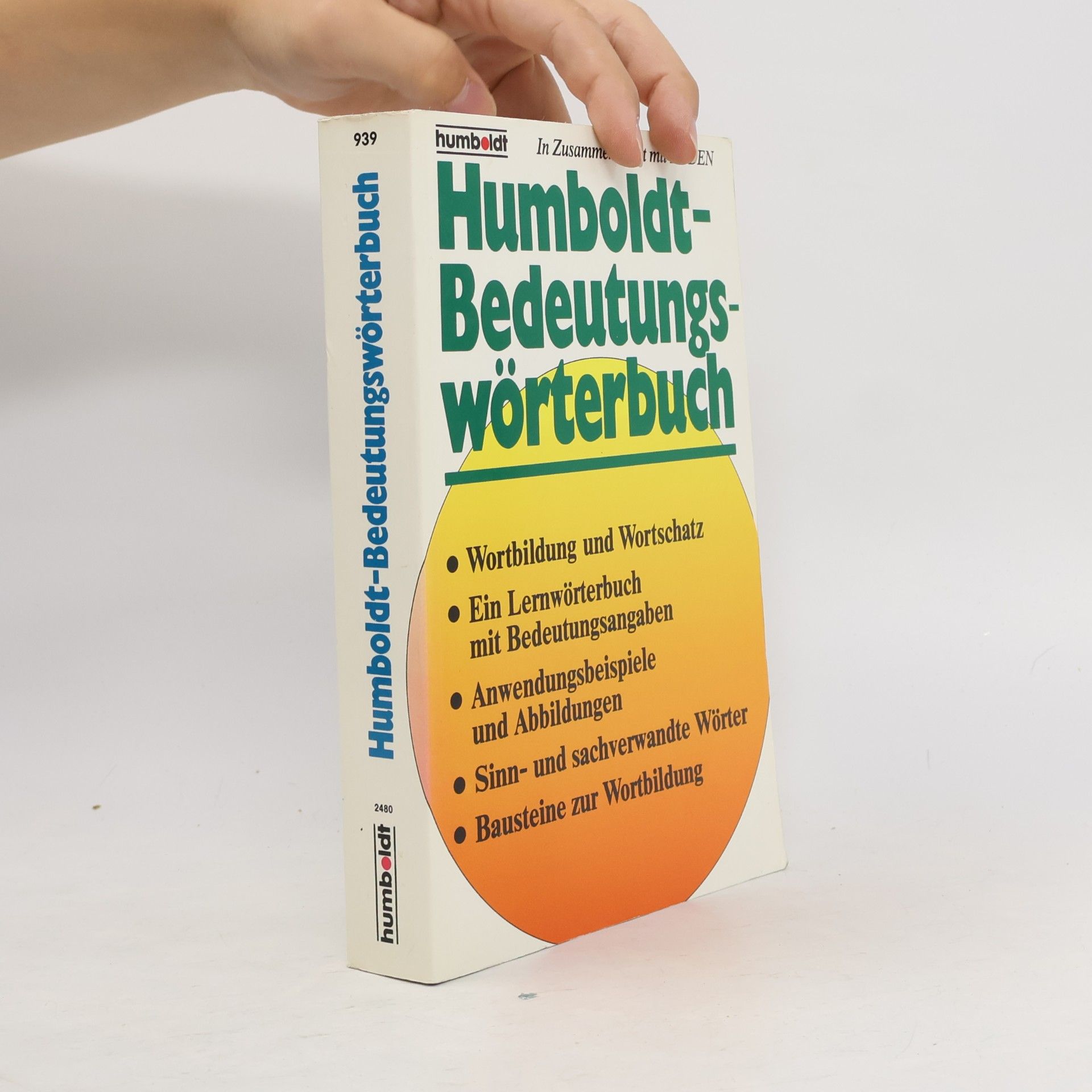 Wolfgang Müller Humboldt-Bedeutungswörterbuch