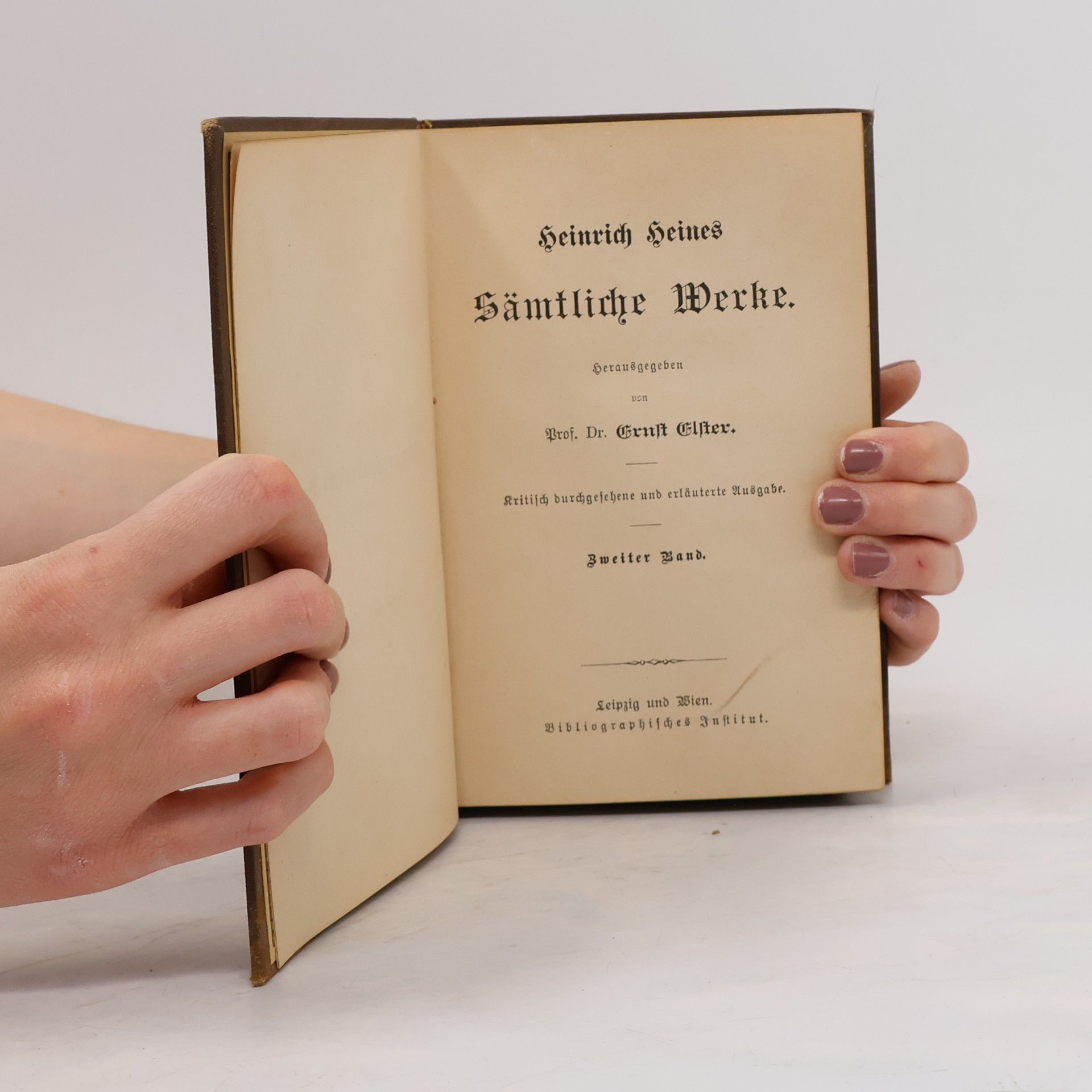 Heinrich Heines Samtliche werke II.