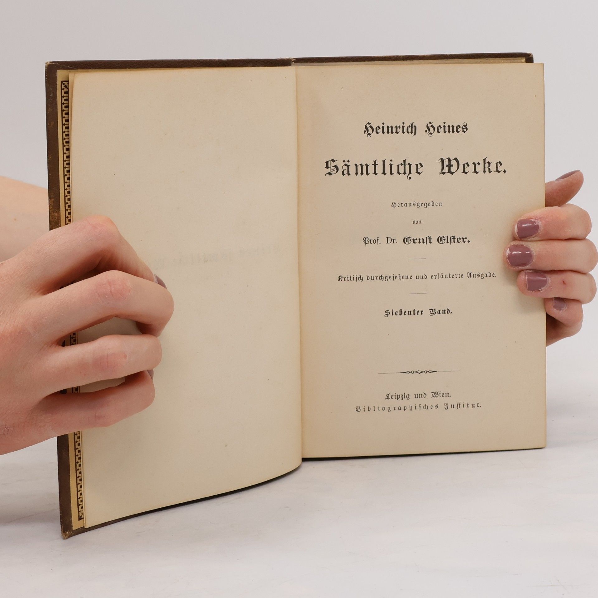 Heinrich Heine Heinrich Heines Sämtliche Werke 7