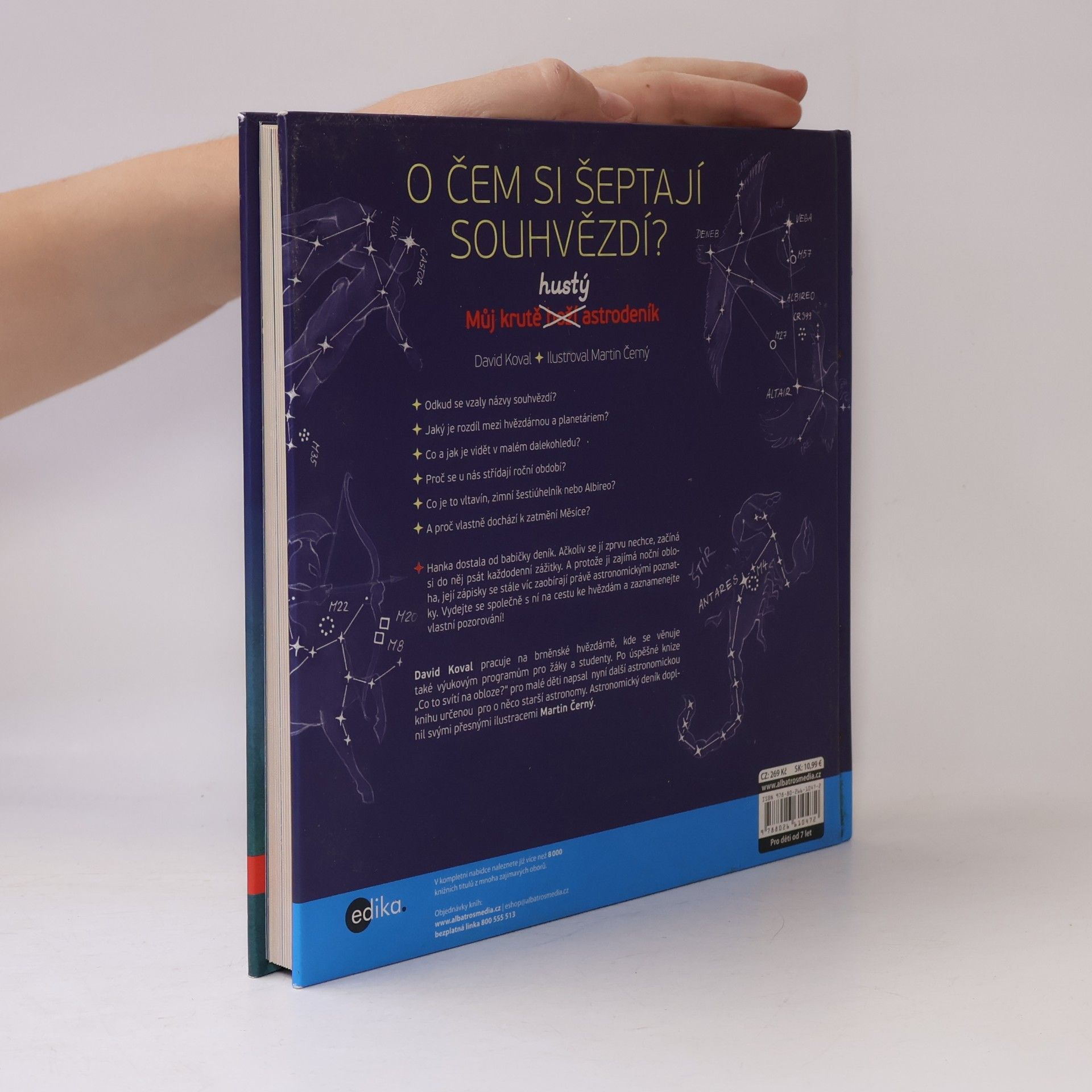 David Koval O čem si šeptají souhvězdí? : můj krutě hustý astrodeník