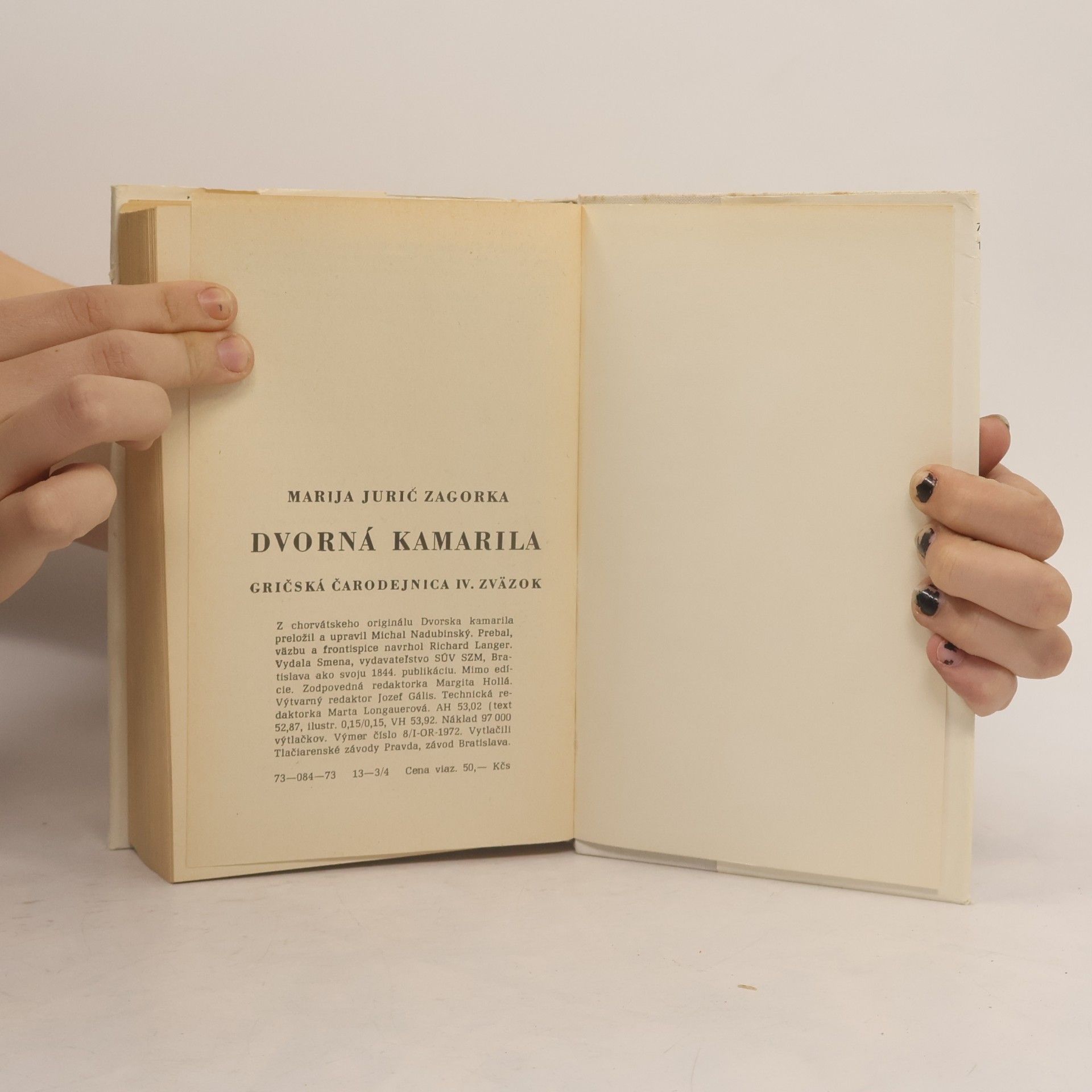 Marija Jurić Zagorka Dvorná Kamarila