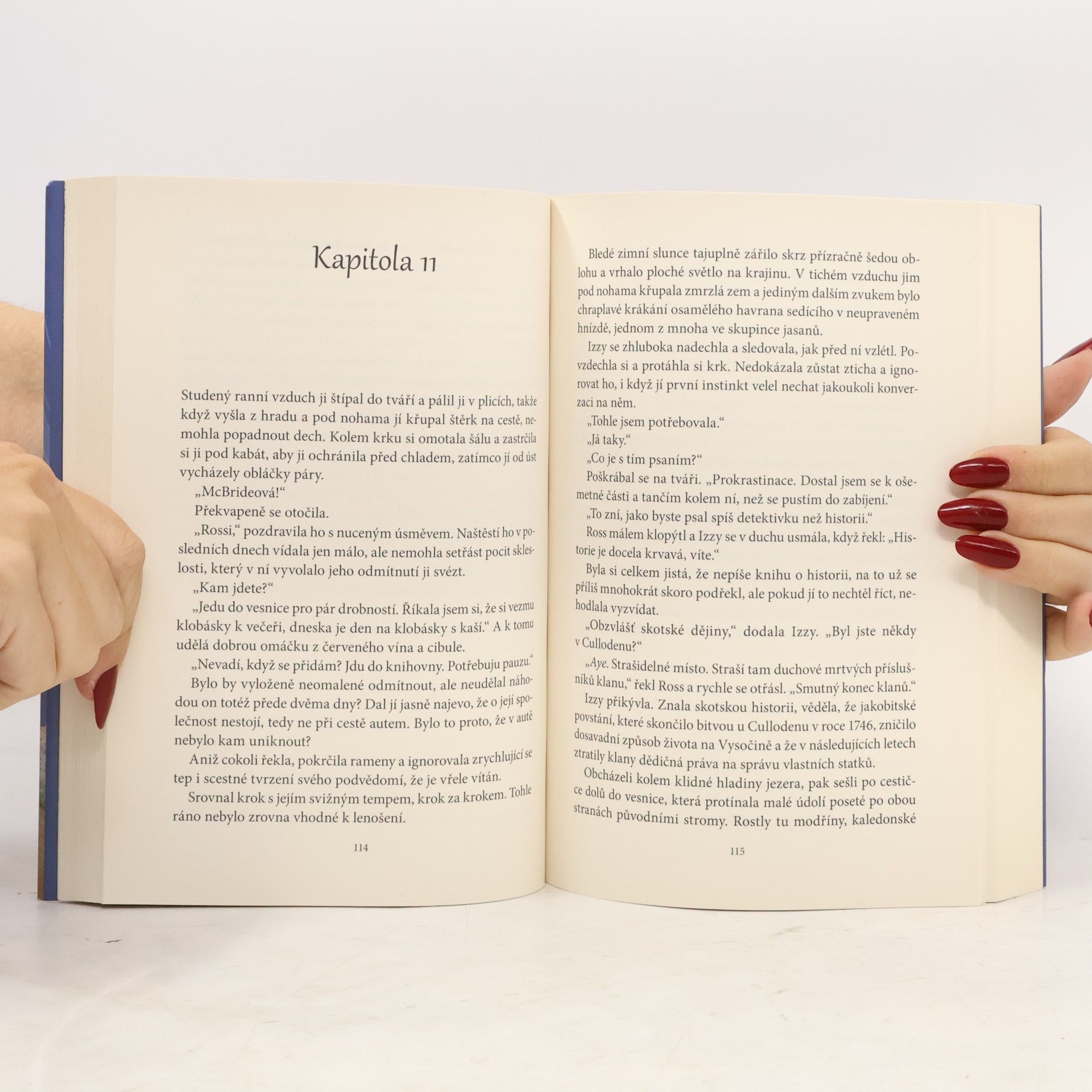 Julie Caplinová Hrad ve Skotsku
