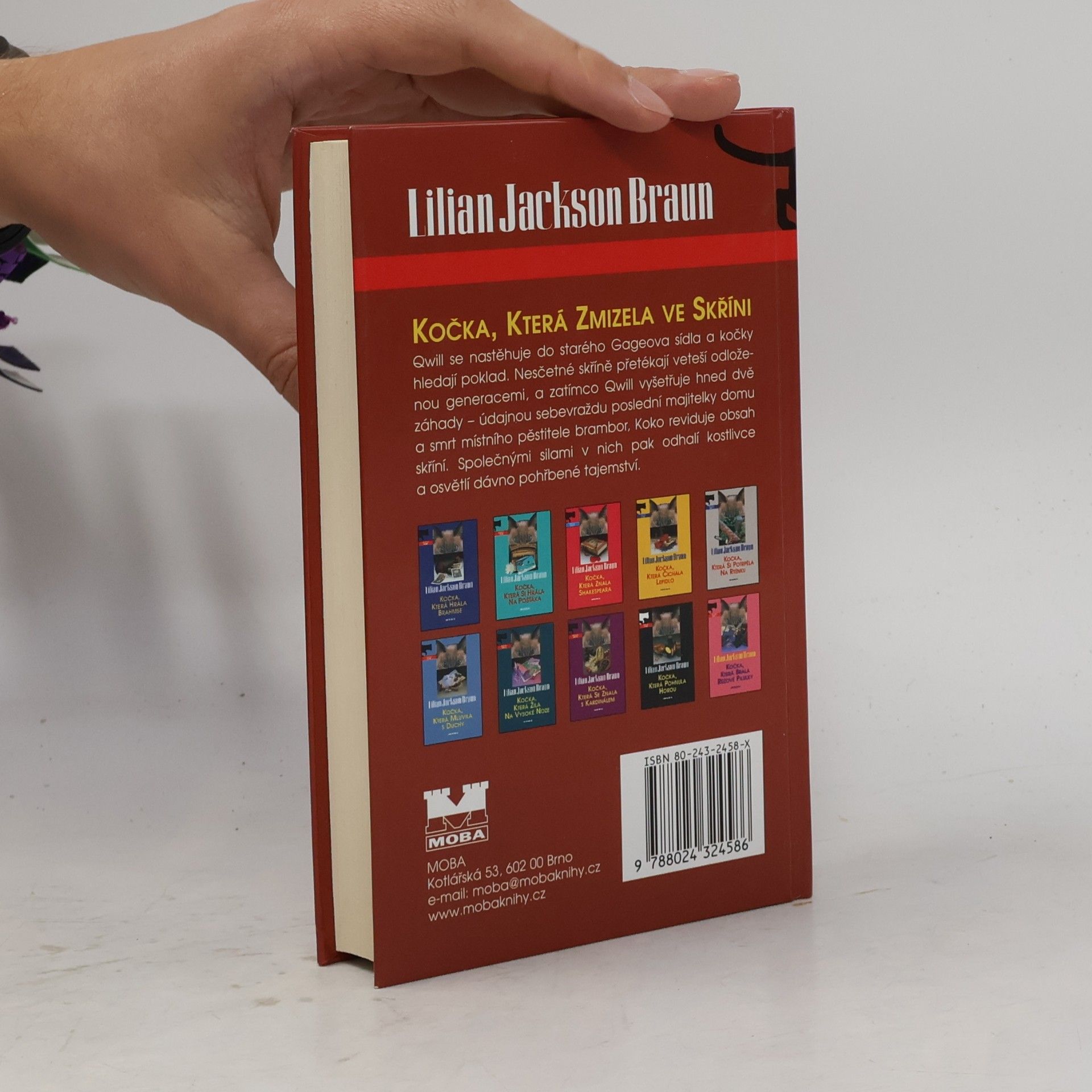 Lilian Jackson Braun Kočka, která zmizela ve skříni