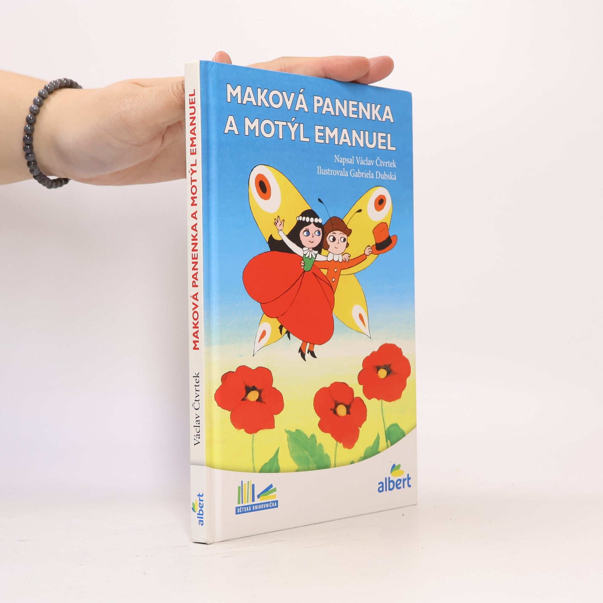 Václav Čtvrtek Maková panenka a motýl Emanuel