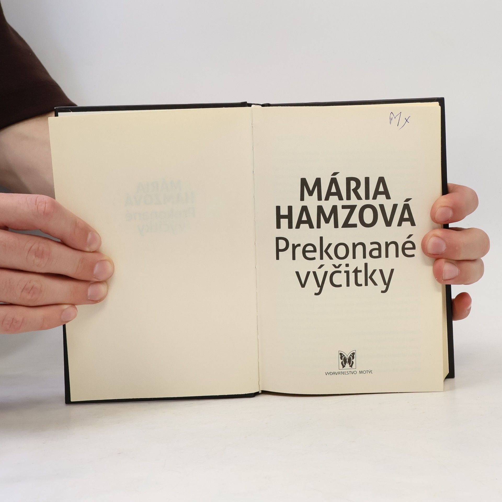 Mária Hamzová Prekonané výčitky