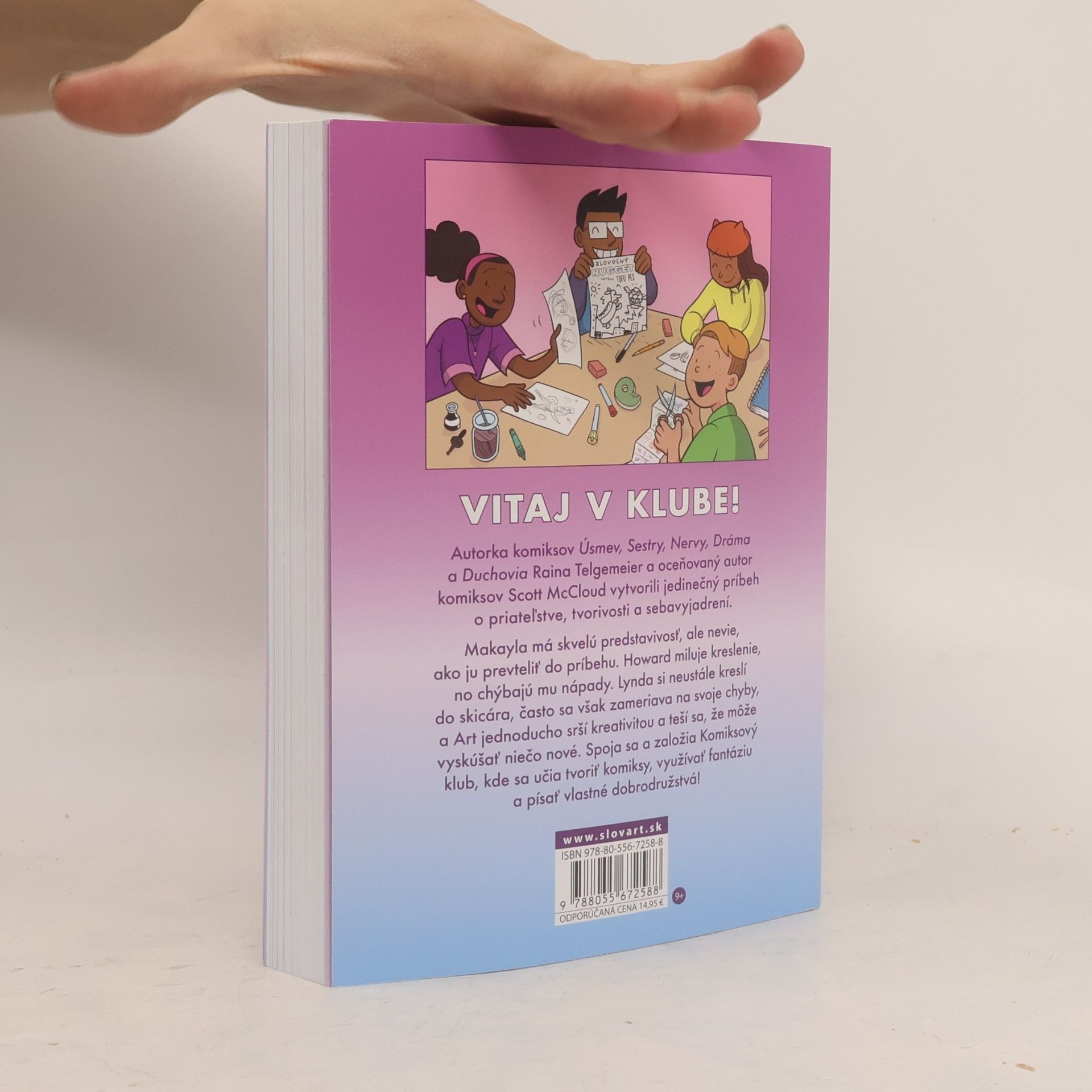 Raina Telgemeier Komiksový klub