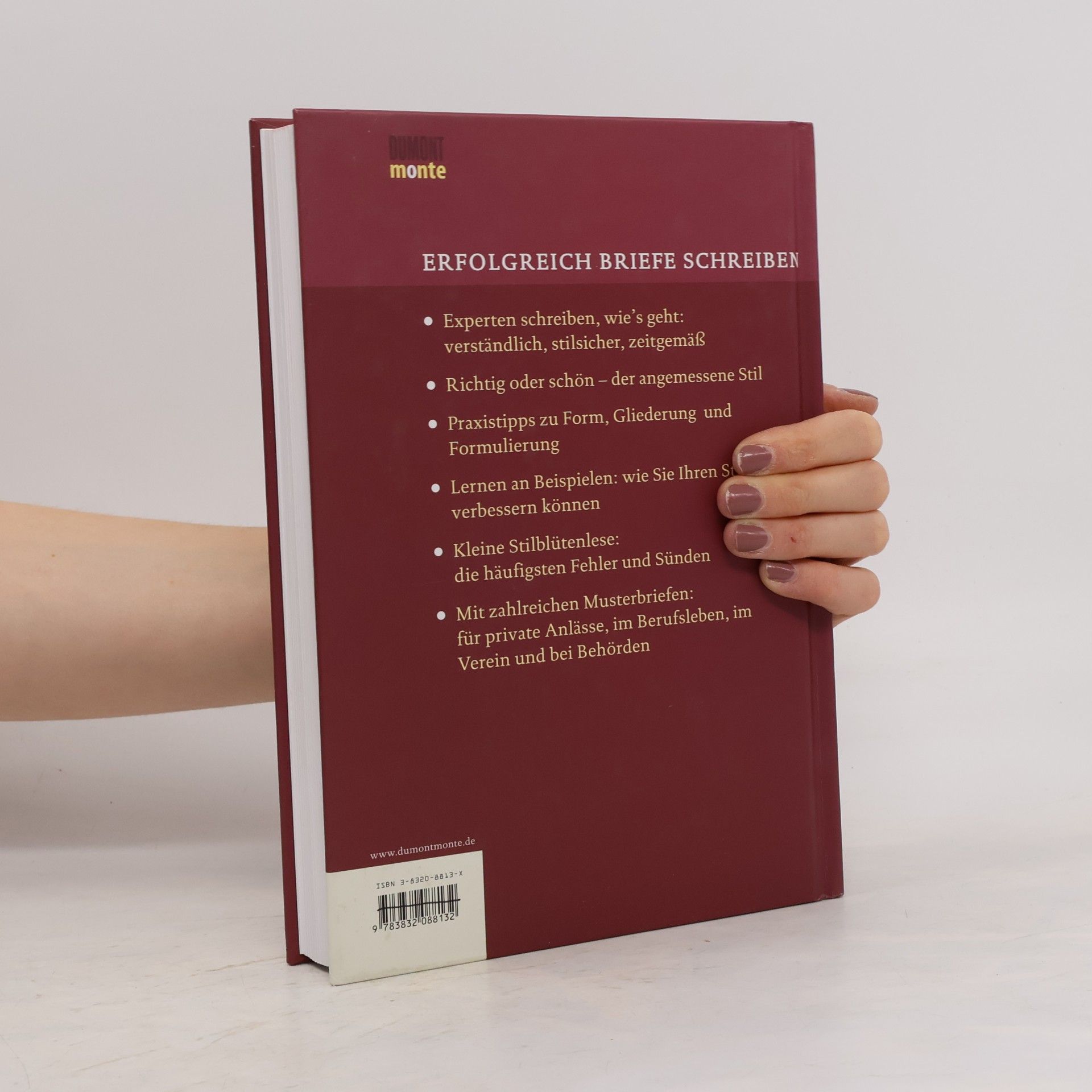 Thomas Wieke DuMonts Handbuch Briefe schreiben