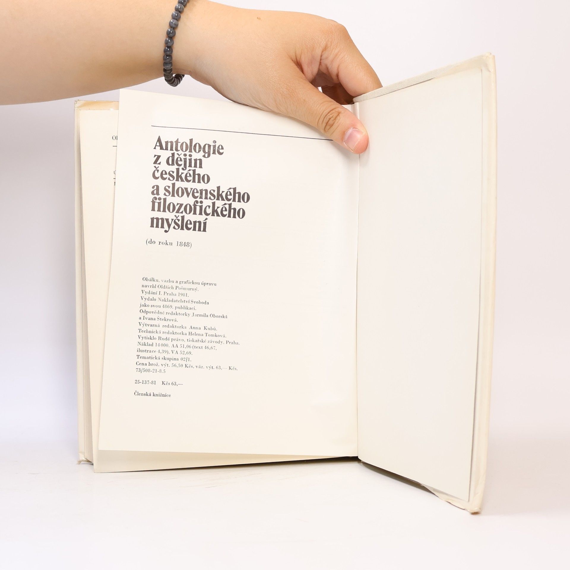 Autorenkollektiv Antologie z dějin českého a slovenského filozofického myšlení (do roku 1848)