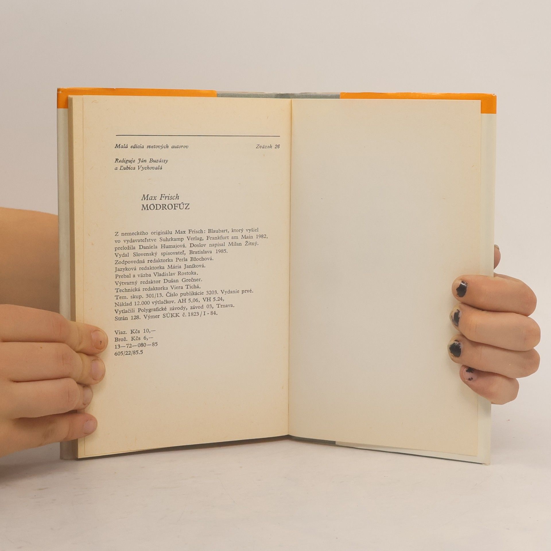 Max Frisch Modrofúz