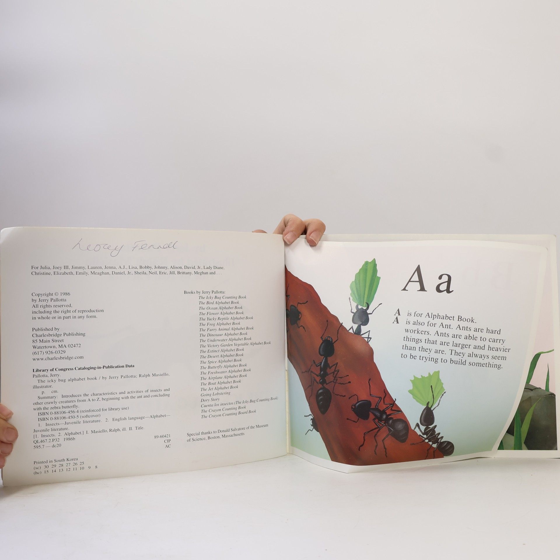 Jerry Pallotta Jerry Pallotta's Alphabet Books: The Icky Bug Alphabet Book