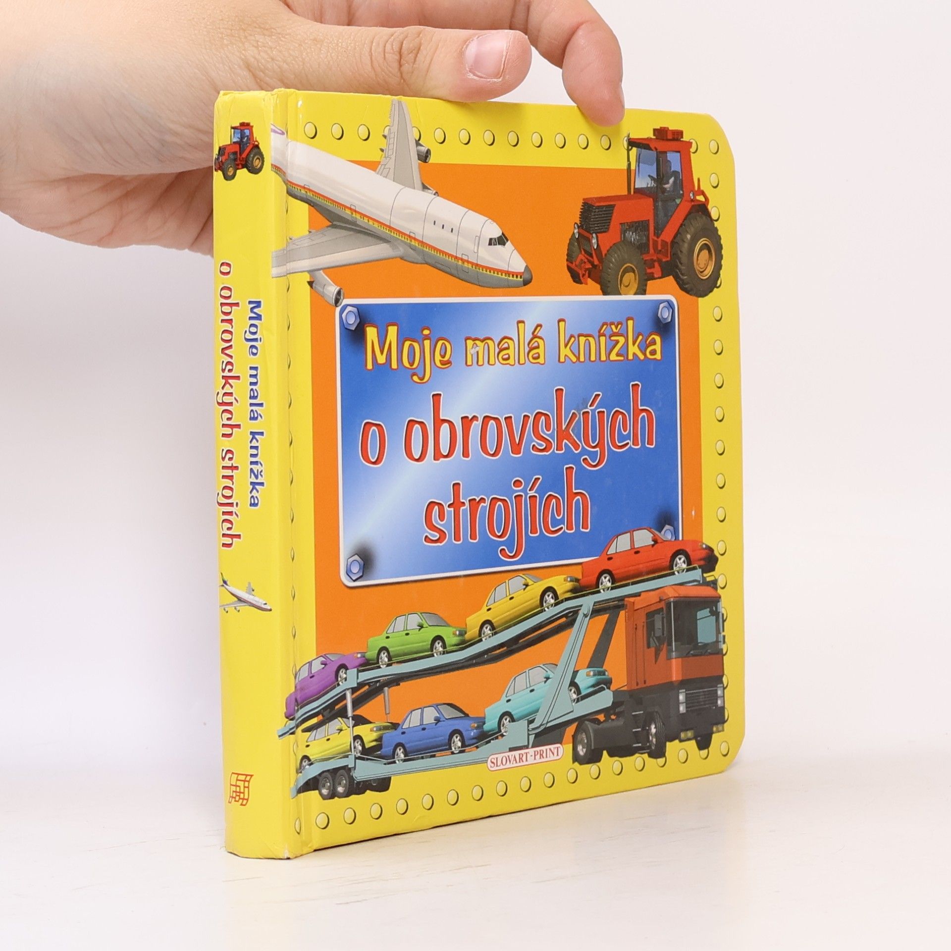 Tomáš Novotný Moje malá knížka o obrovských strojích