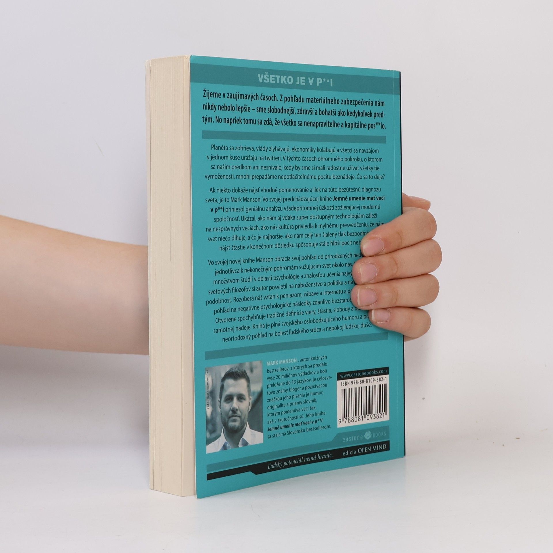 Mark Manson Všetko je v p**i