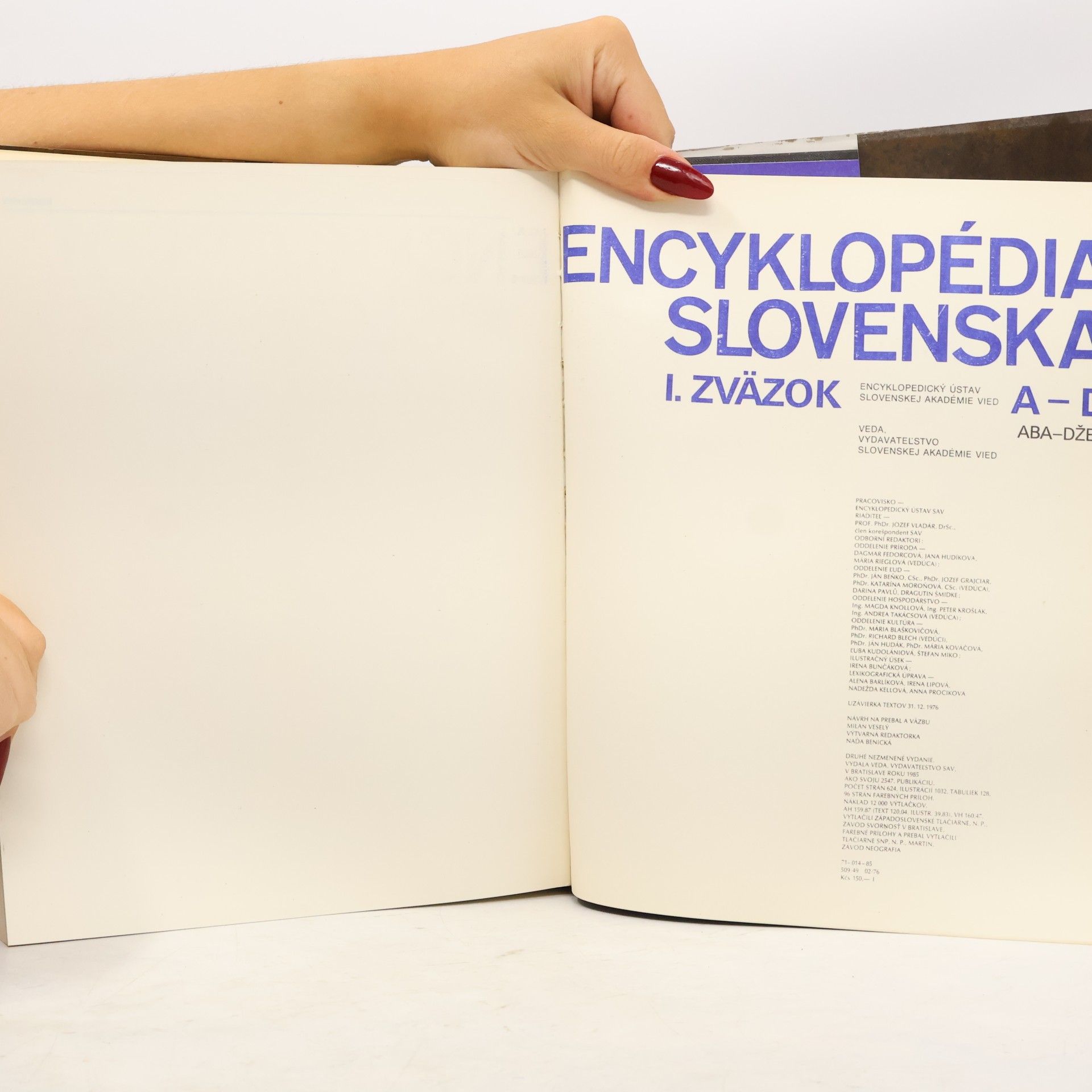 Vladimír Hajko Encyklopédia Slovenska. 1. zväzok A - D