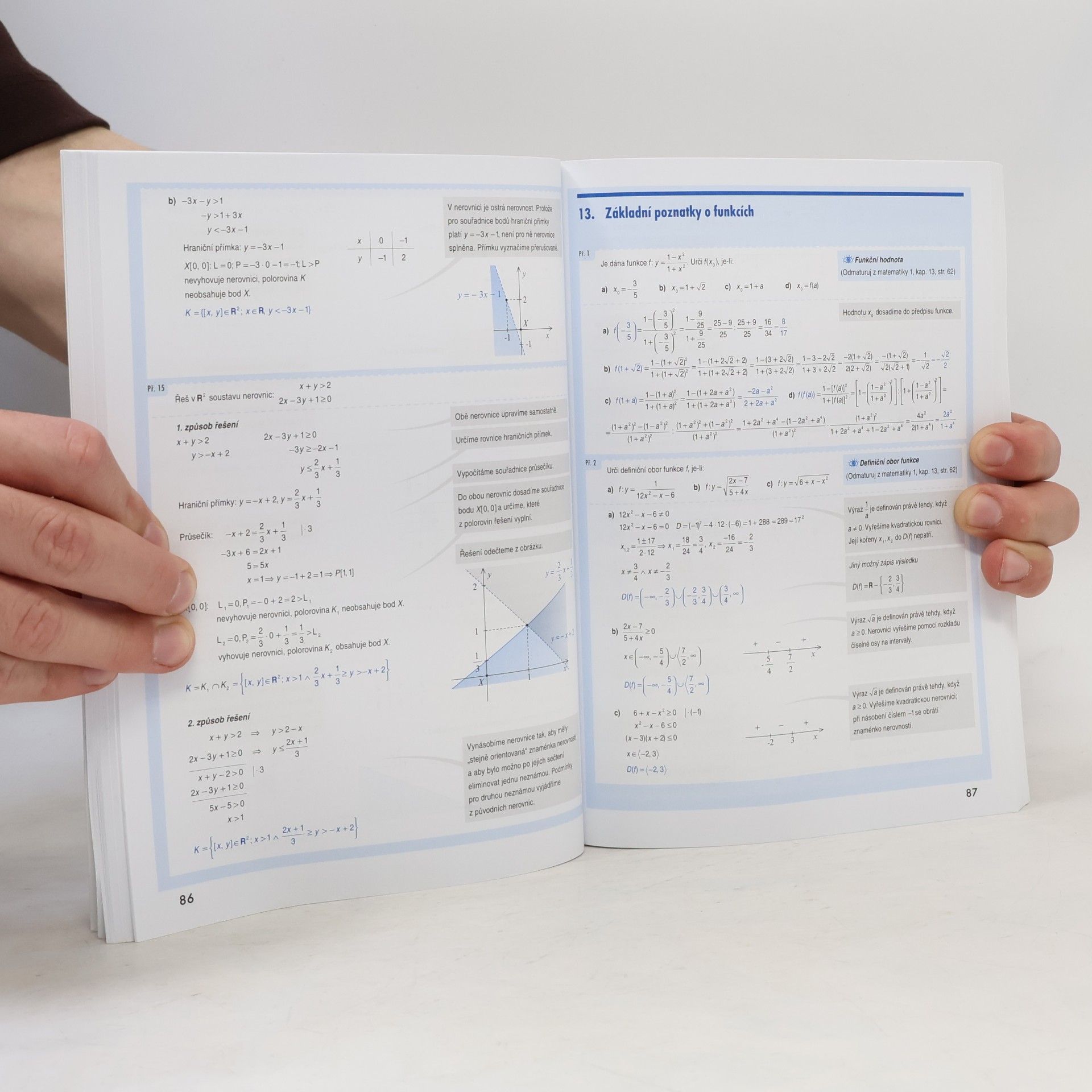Pavel Boucník Odmaturuj! z matematiky 3. Sbírka řešených příkladů.