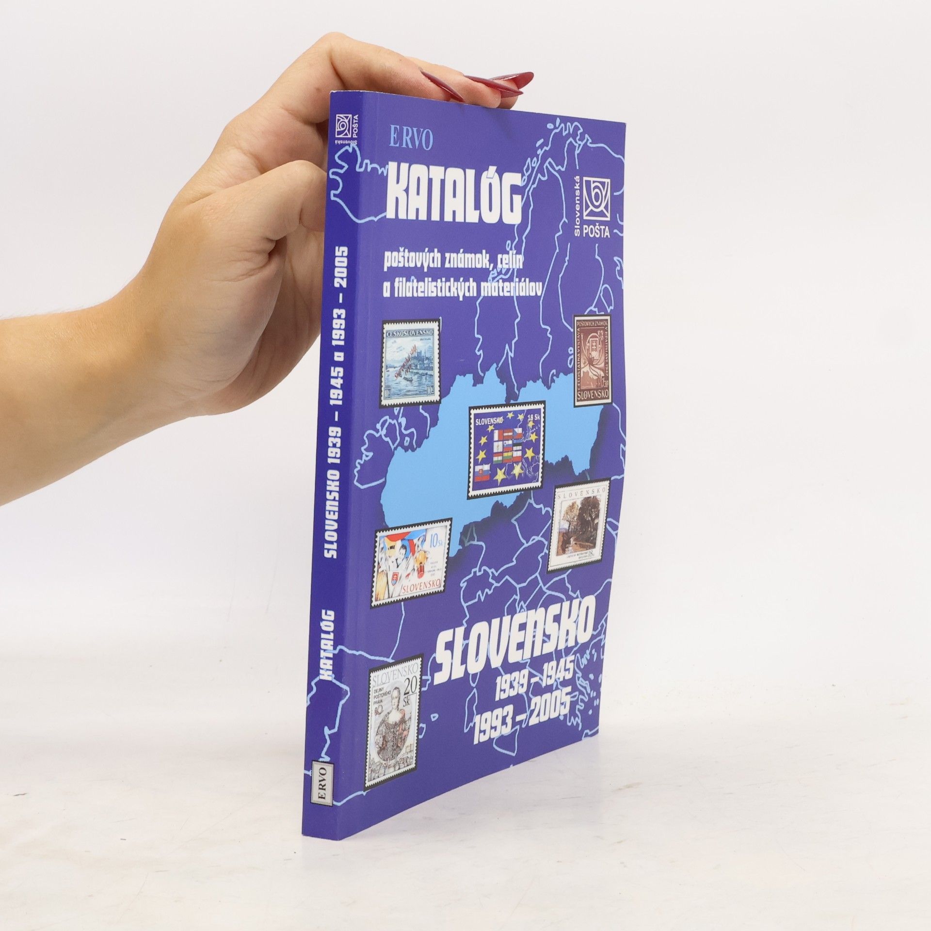 Autorenkollektiv Katalóg poštových známok, celín a filatelistických materiálov