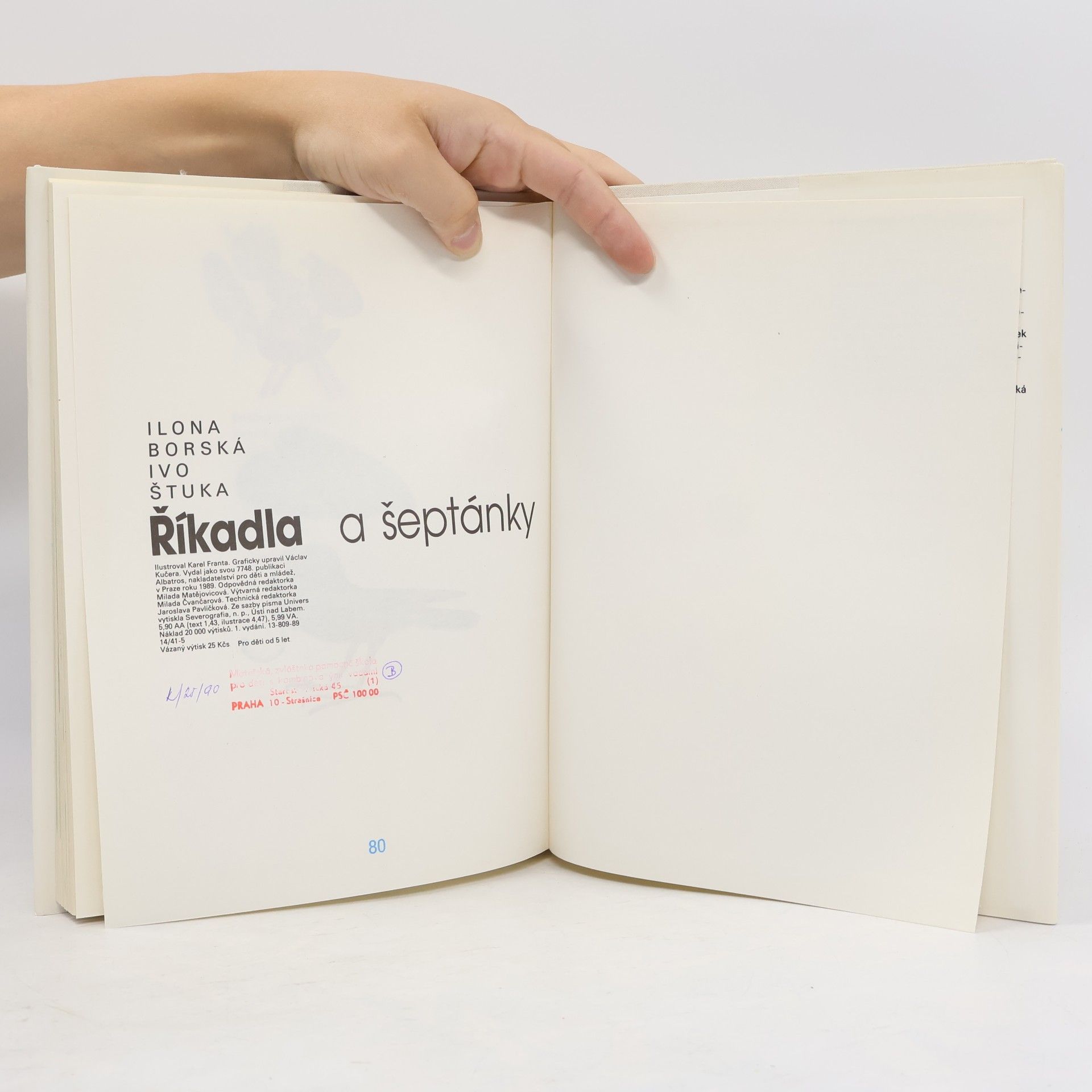 Ilona Borská Říkadla a šeptánky
