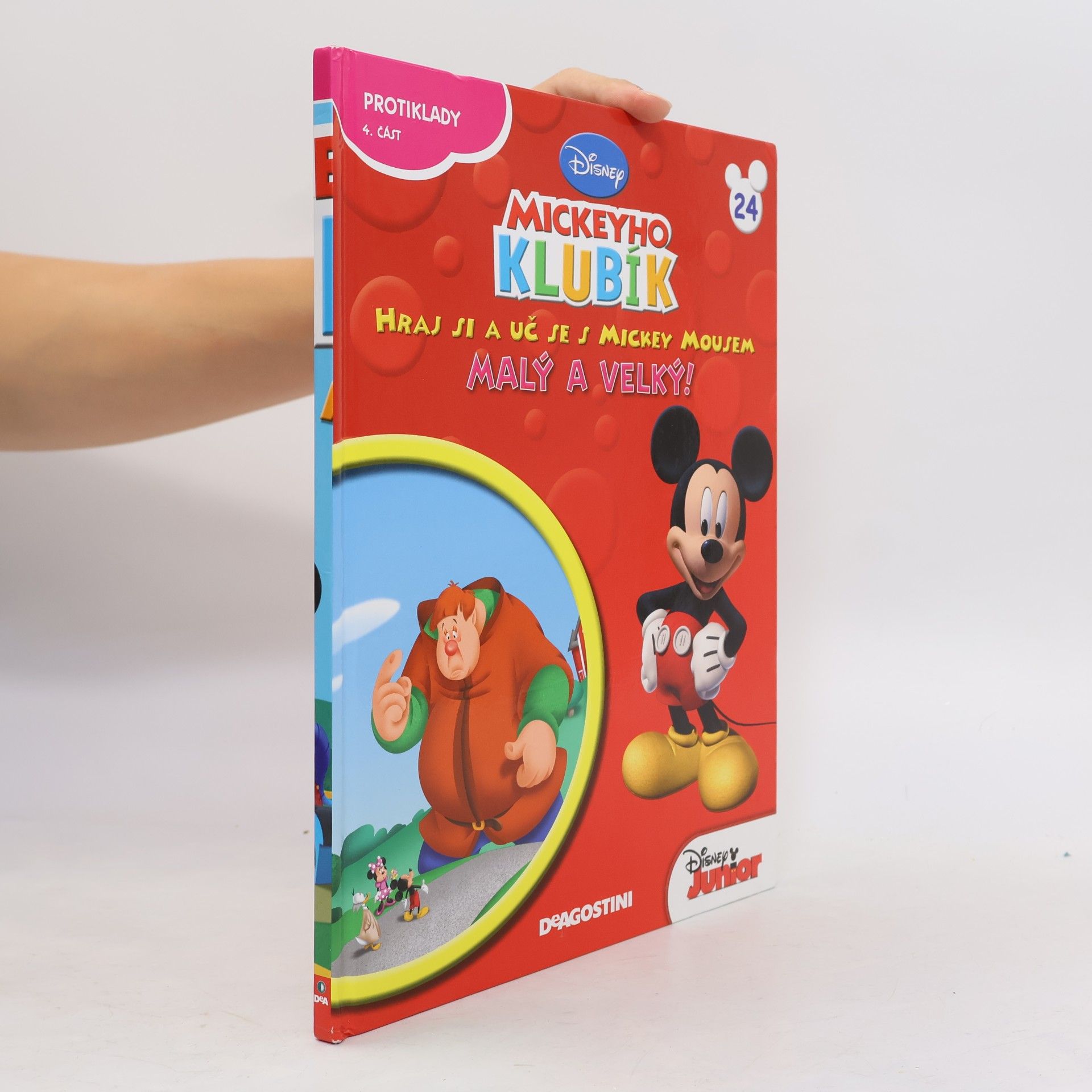 Autorenkollektiv Hraj si a uč se s Mickey Mousem 24. Malý a velký!