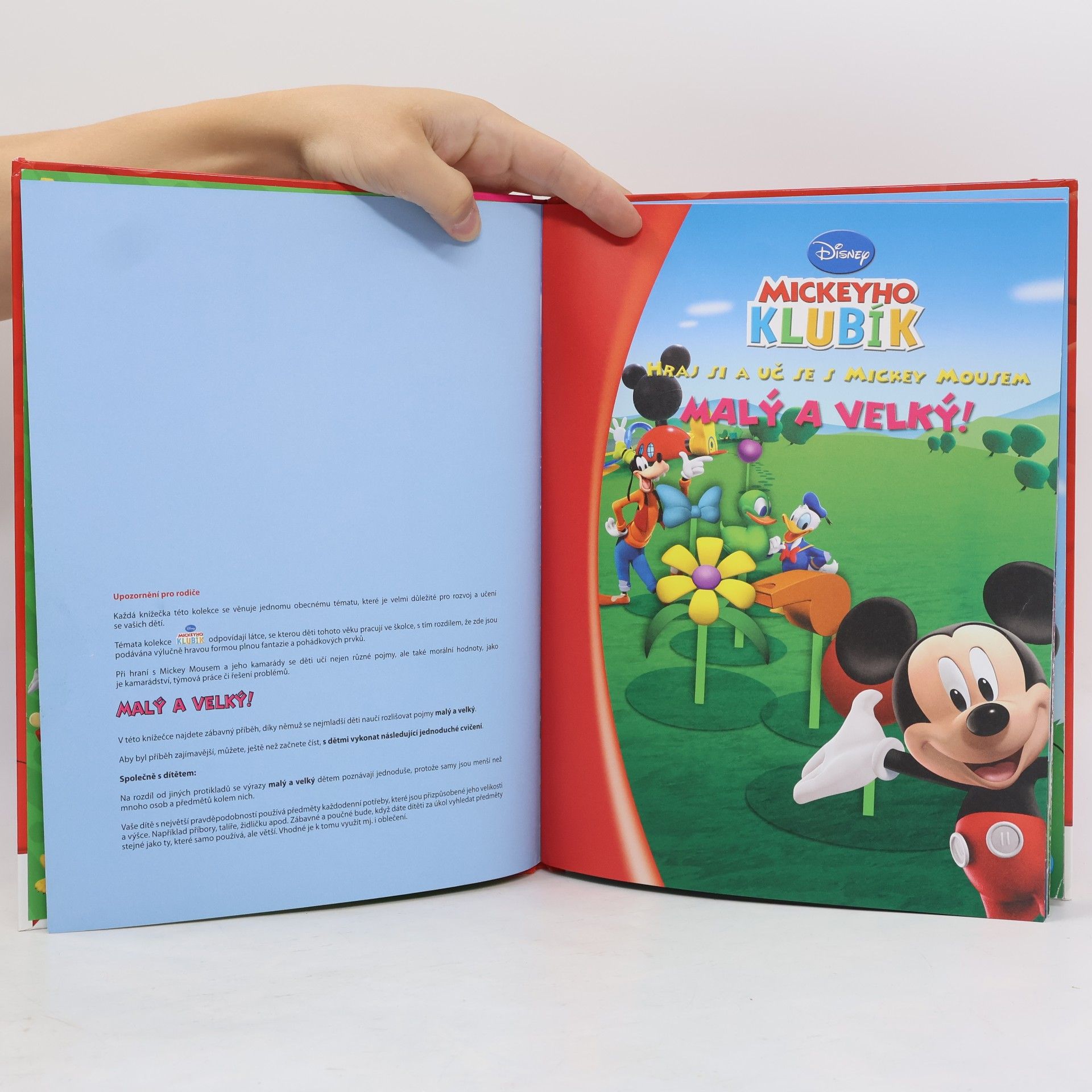 Autorenkollektiv Hraj si a uč se s Mickey Mousem 24. Malý a velký!