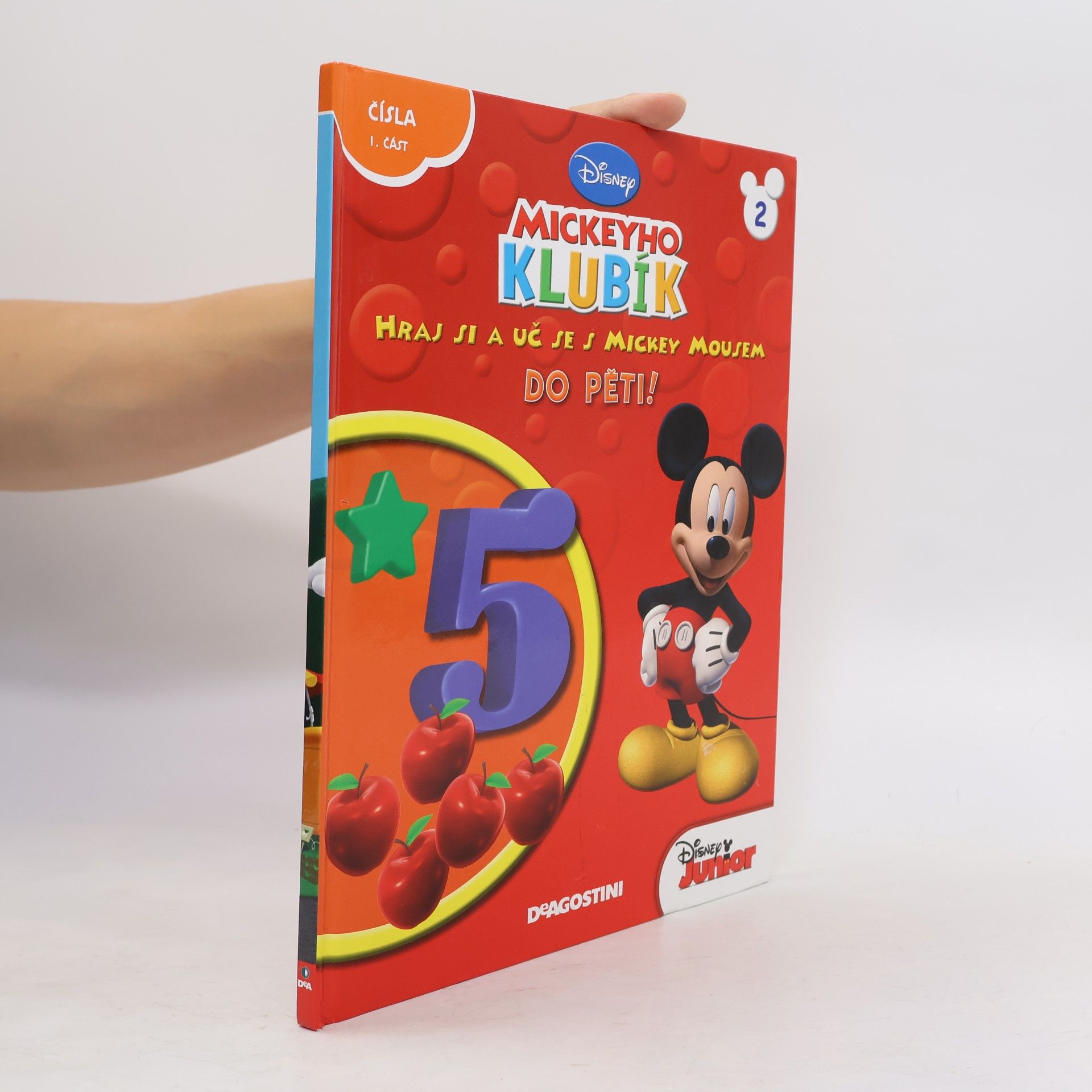 Kolektiv autorů Hraj si a uč se s Mickey Mousem 2. Do pěti!