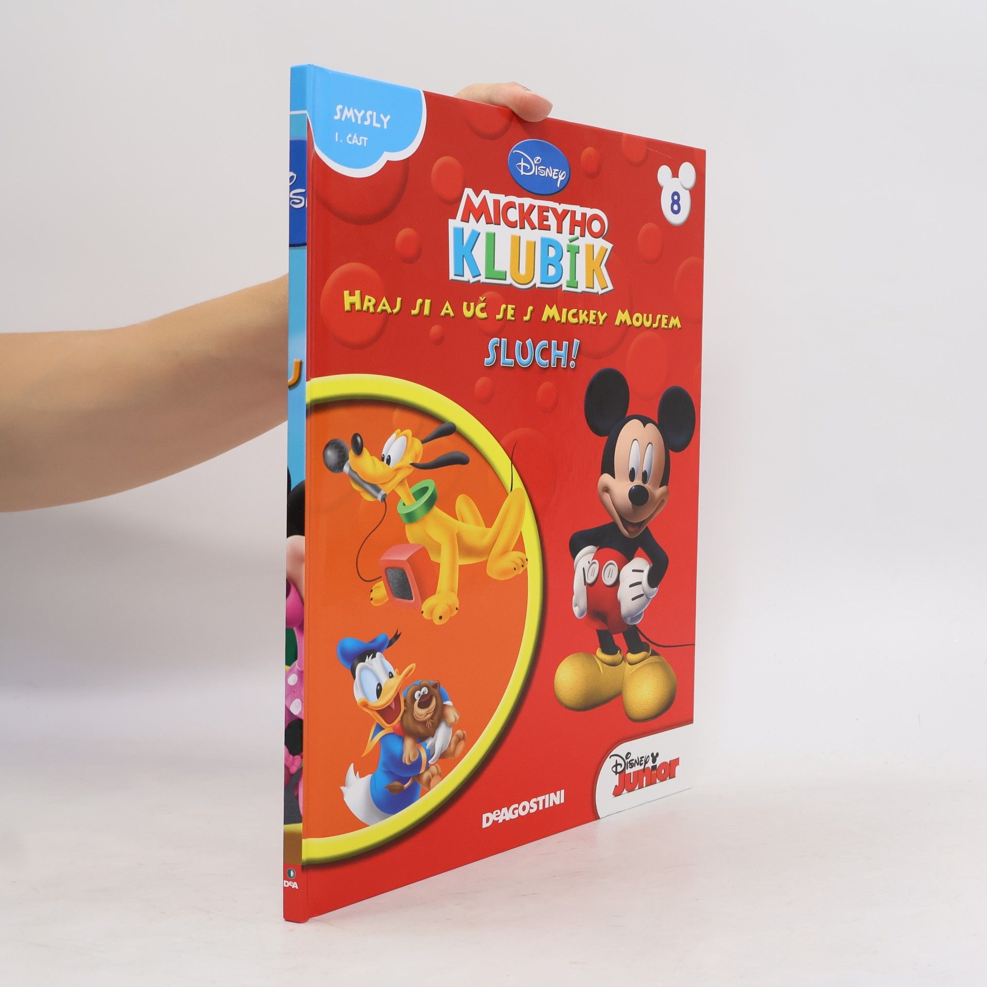 Autorenkollektiv Hraj si a uč se s Mickey Mousem 8. Sluch!