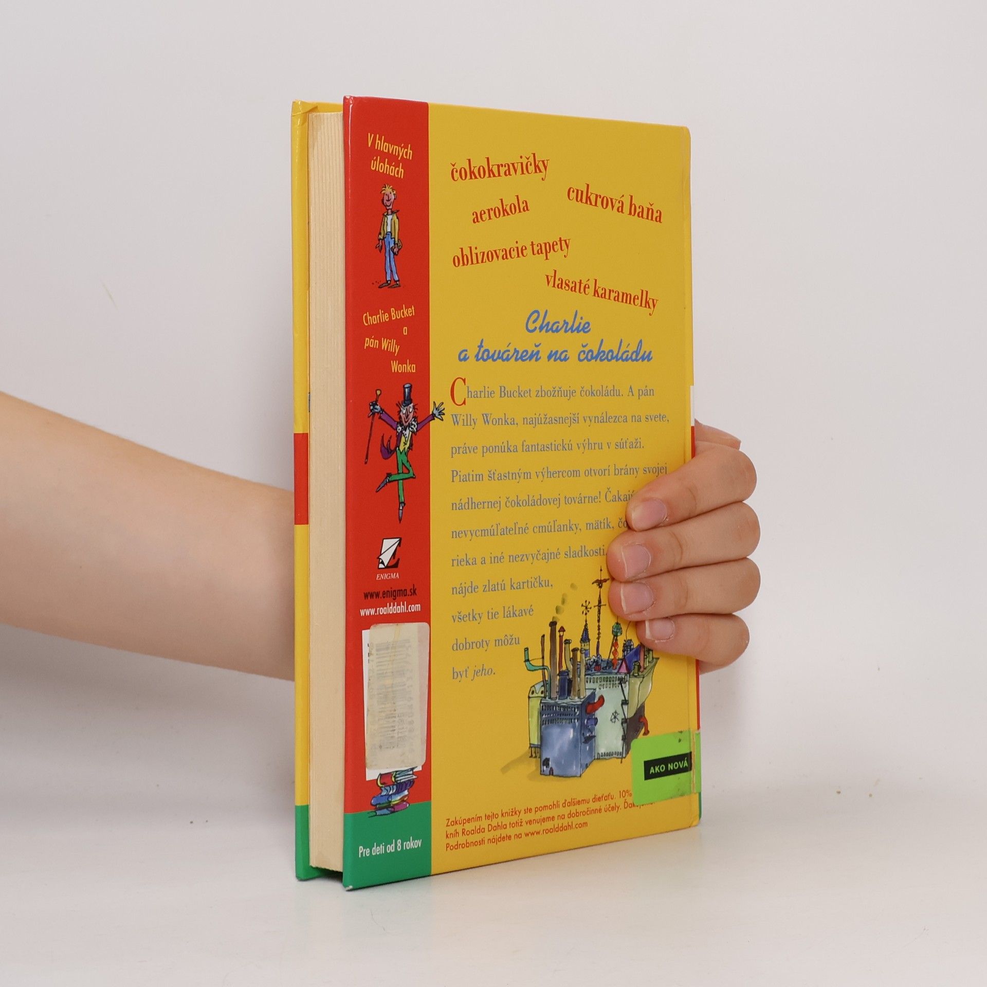 Roald Dahl Charlie a továreň na čokoládu