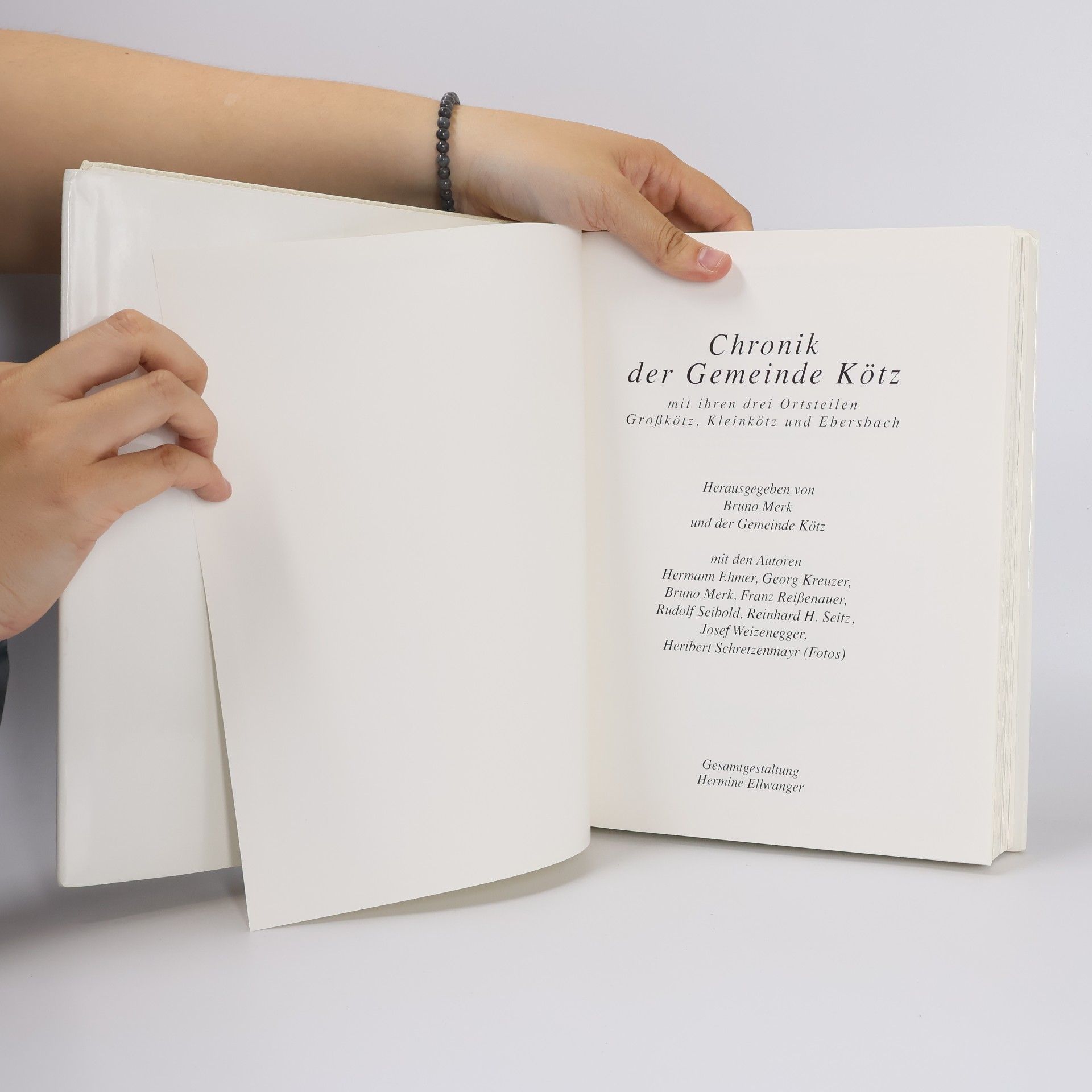 Autorenkollektiv Chronik der Gemeinde Kötz