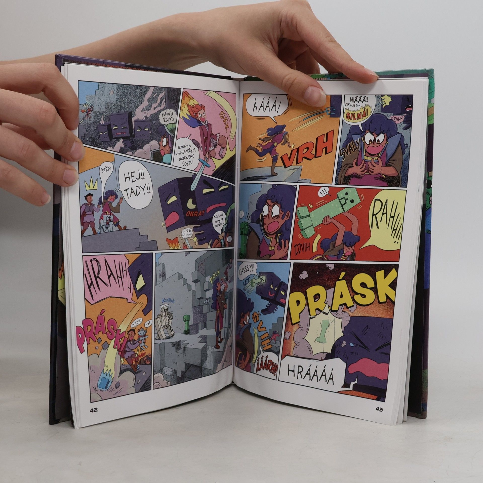 Kristen Gudsnuk Minecraft : chodí wither okolo : komiks
