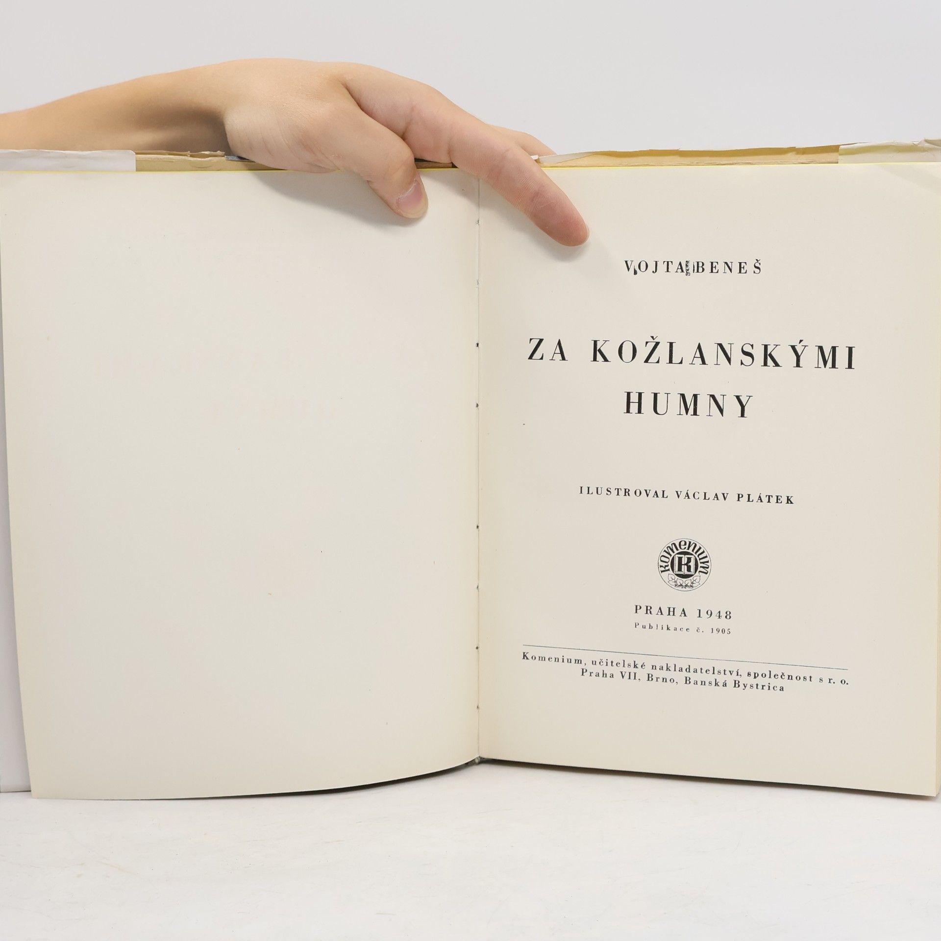 Vojta Beneš Za kožlanskými humny