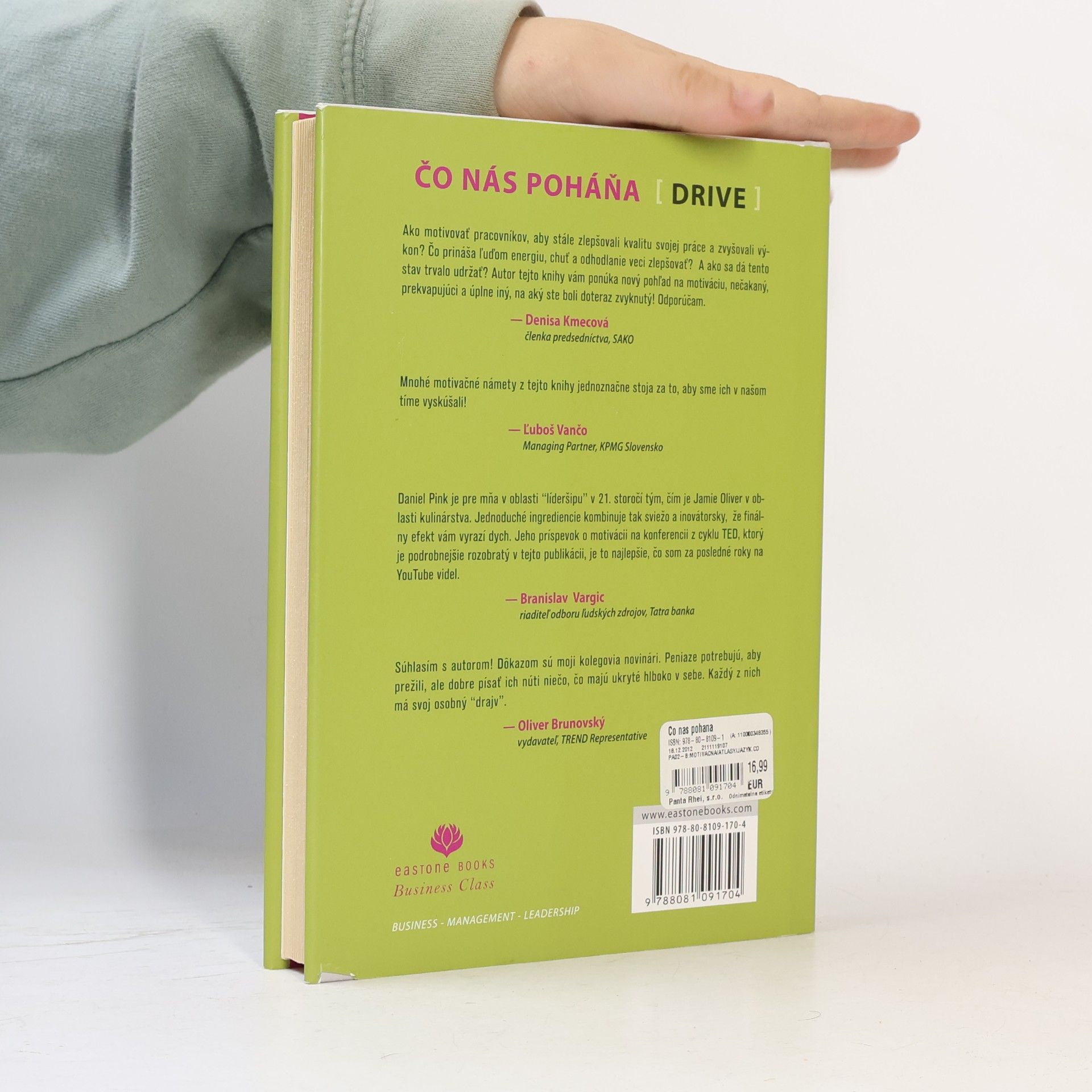 Daniel Pink Čo nás poháňa : Drive