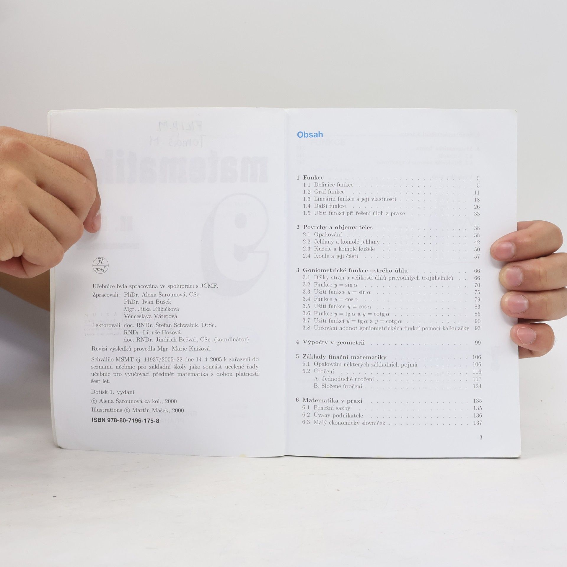 Kolektiv autorů Matematika 9. II. díl